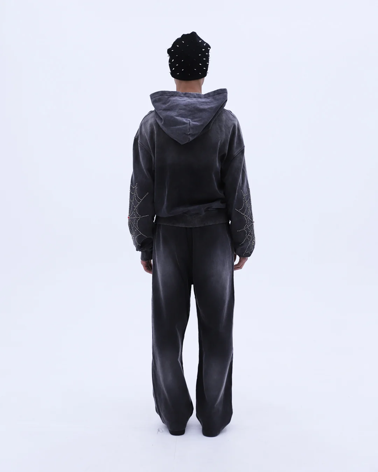 LAST NEST・ラストネスト - パーカー・フーディ HTC x LAST NEST SPIDER STUDS HOODIE / BLACK
