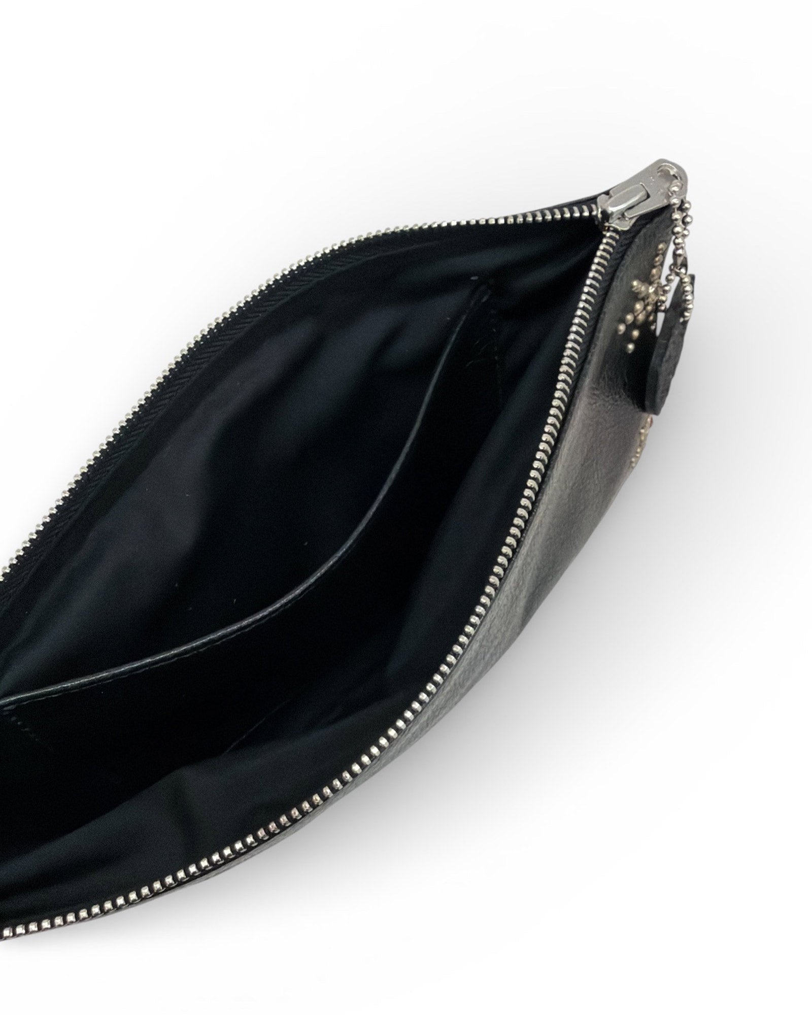 HTC・ - ポーチ HALF SUNBURST LEATHER MINI POUCH