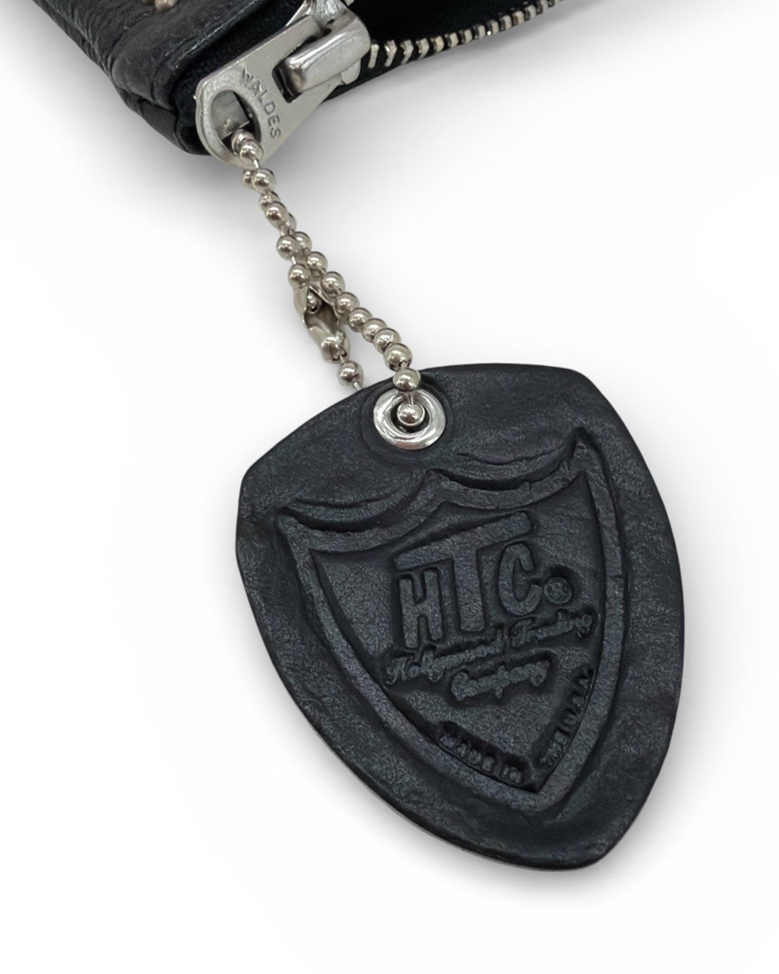 HTC・ - ポーチ HALF SUNBURST LEATHER MINI POUCH