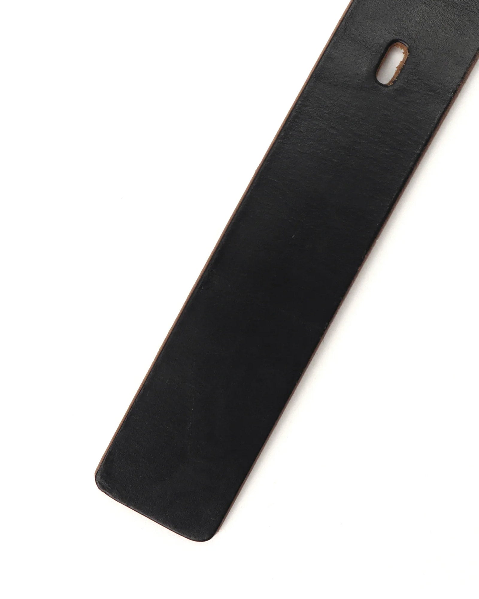 Y's for men・ワイズ フォー メン - ベルト CHROMEXCEL LEATHER PLAIN BLACK BELT / BLACK