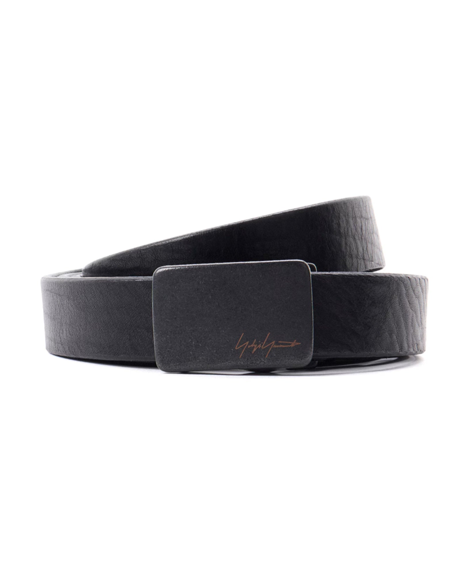 SOFT LEATHER 23MM FREE LONG BELT / BLACK