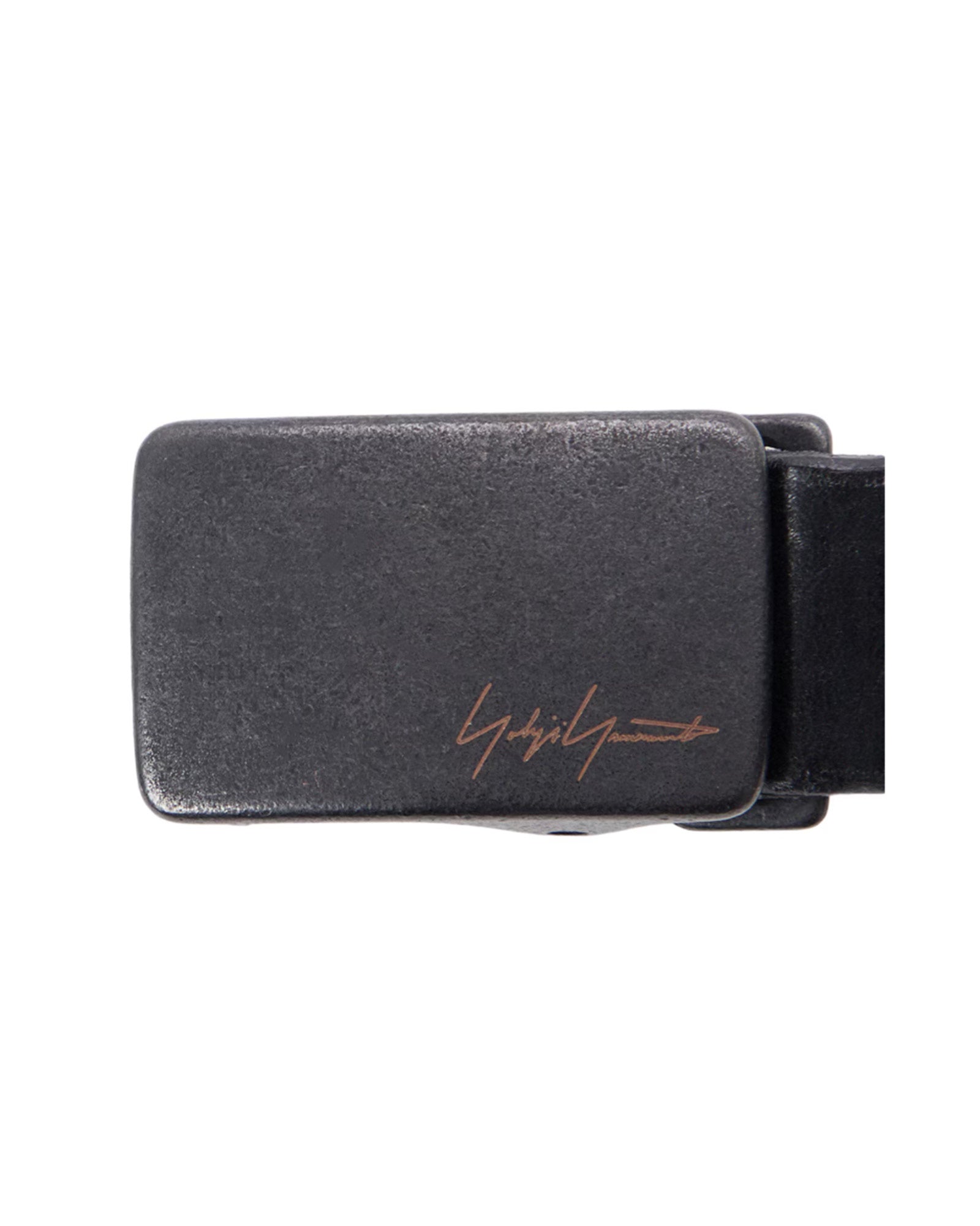 Yohji Yamamoto・ヨウジ ヤマモト - ベルト SOFT LEATHER 23MM FREE LONG BELT / BLACK