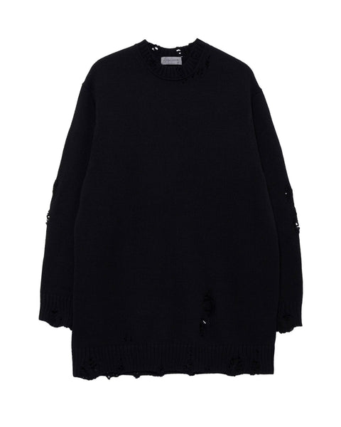 Yohji Yamamoto (ヨウジ ヤマモト) T5G 3PLY SINGLE JERSEY ROUND NECK