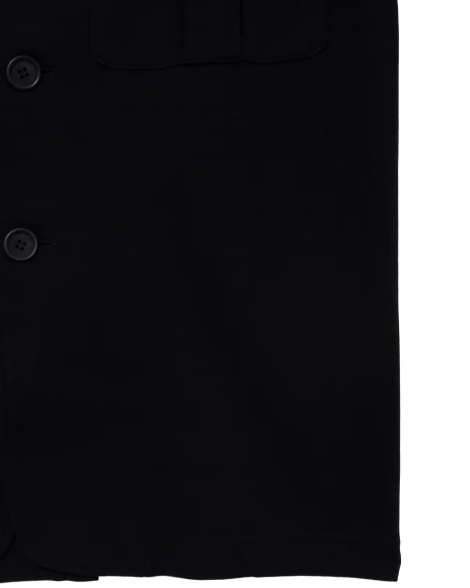 Yohji Yamamoto・ヨウジ ヤマモト - ジャケット 14.5 SINGLE JERSEY 3BUTTON JACKET / BLACK