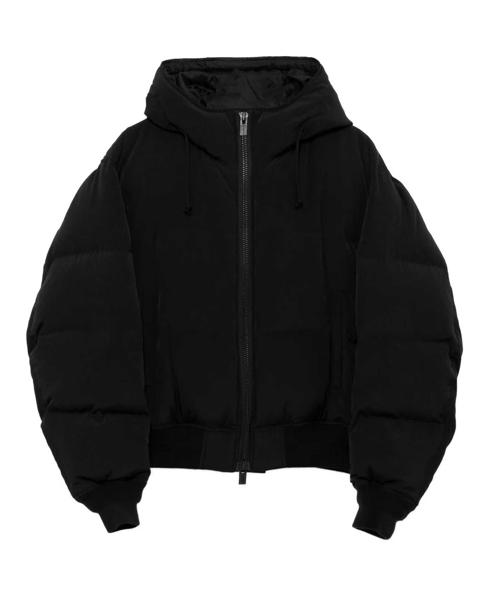 Yohji Yamamoto・ヨウジ ヤマモト - ジャケット TA TUXEDO HOODIE DOWN JACKET / BLACK