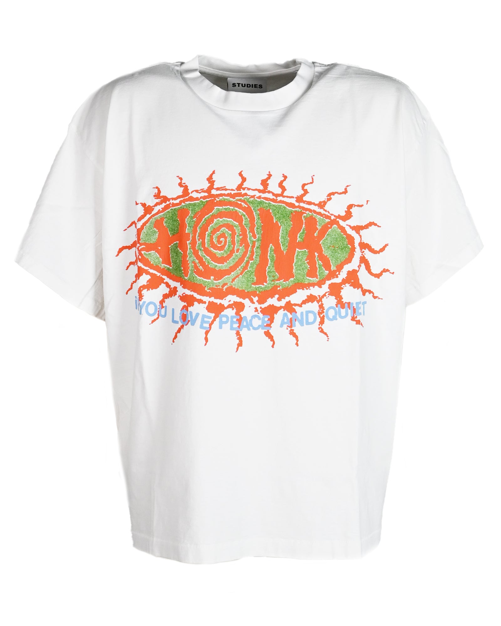 STUDIES・スタディーズ - Tシャツ・カットソー HONK CHAOS TEE / DIRTY WHITE