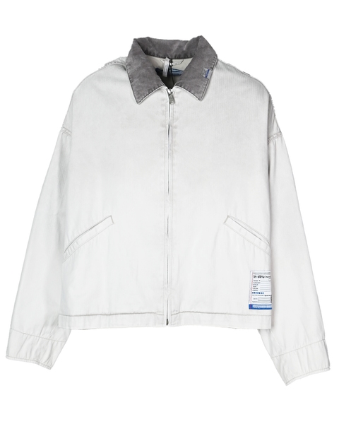 MIHARA YASUHIRO(ミハラヤスヒロ) COTTON HERRINGBONE SUNFADED JACKET