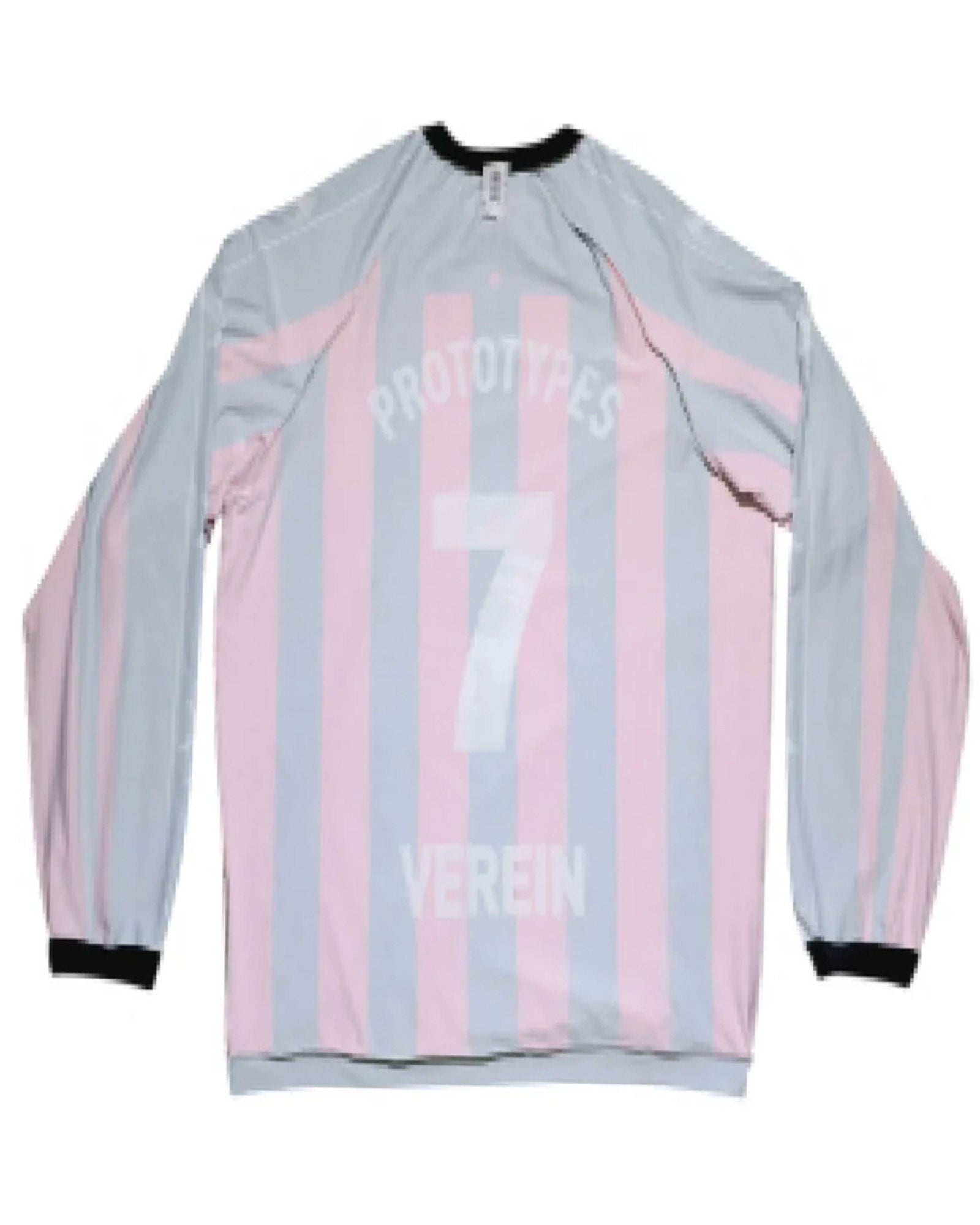 PROTOTYPES・prototypes -  INSIDE OUT FOOTBALL LONGSLEEVE / GREY