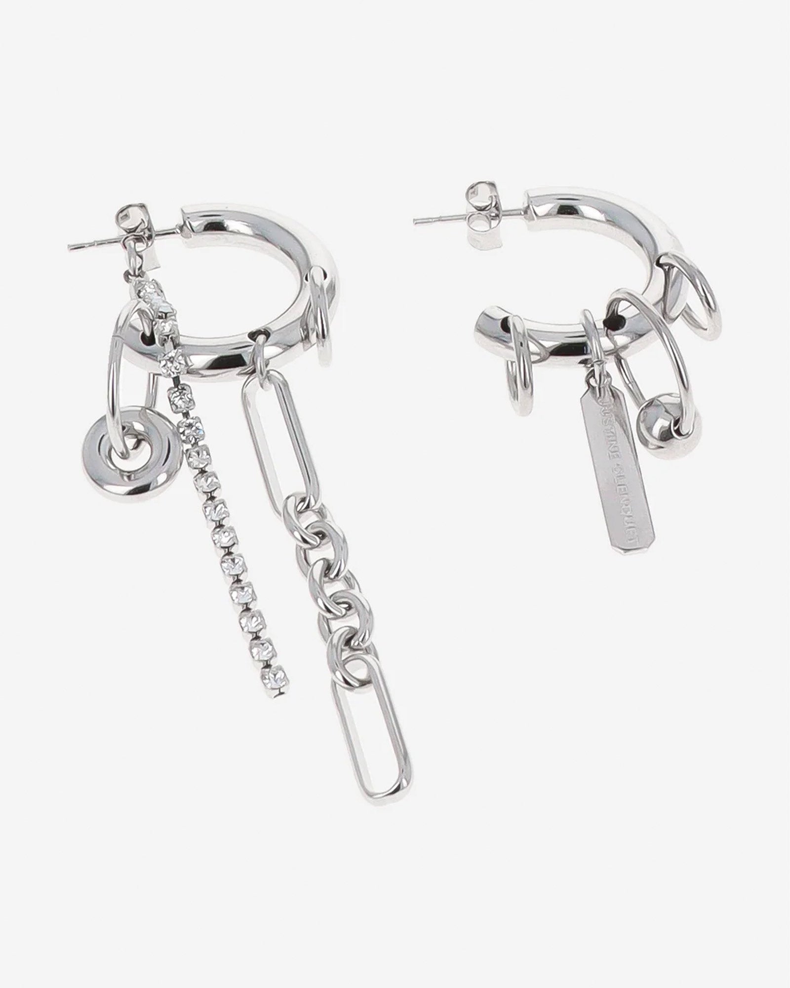 JUSTINE CLENQUET・ジュスティーヌ・クランケ - イヤリング・ピアス IRIS CRYSTAL EARRINGS