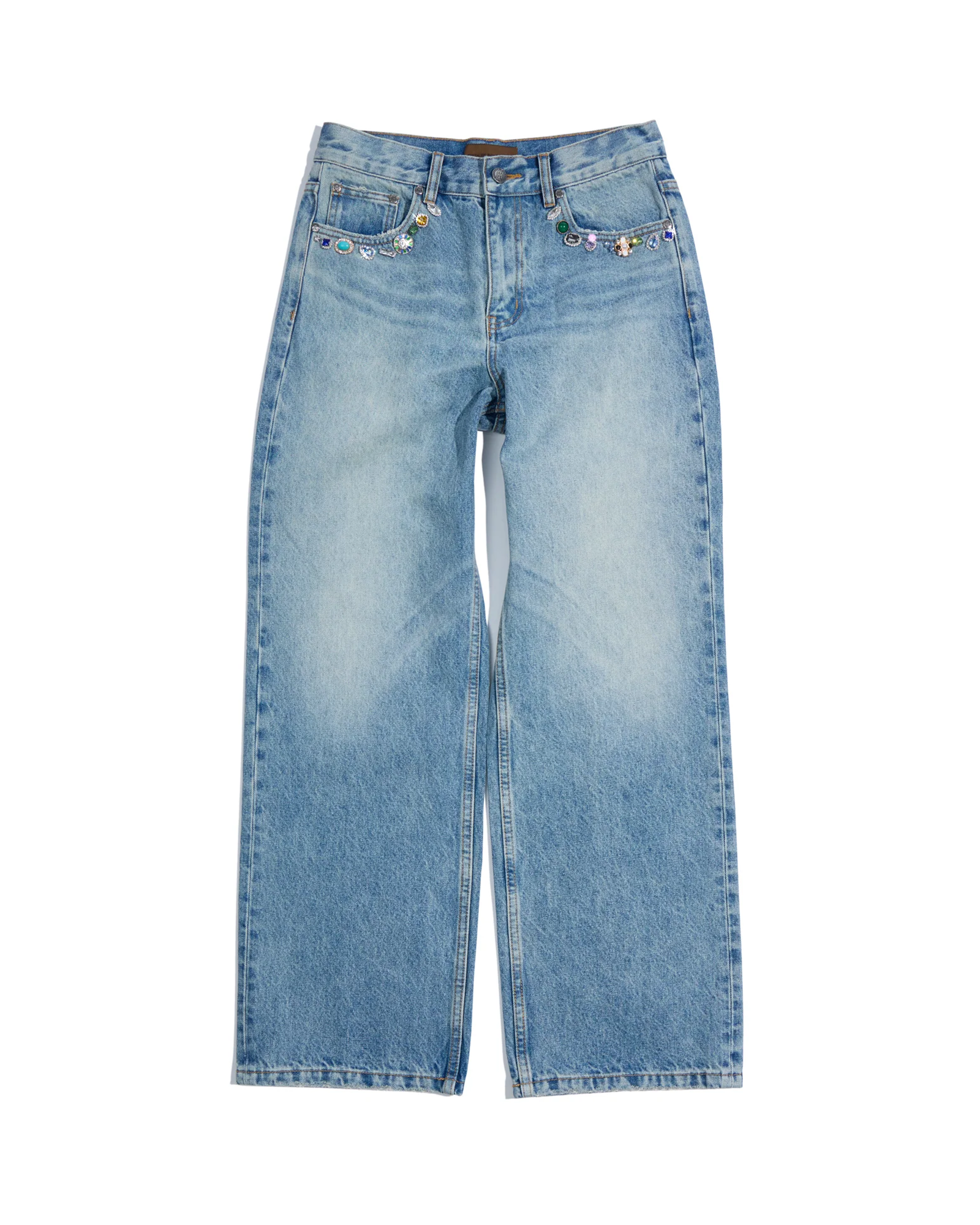 BIRTH OF ROYAL CHILD・バース・オブ・ロイヤル・チャイルド -  ICEWAVE GEMSTONE JEANS / BLUE