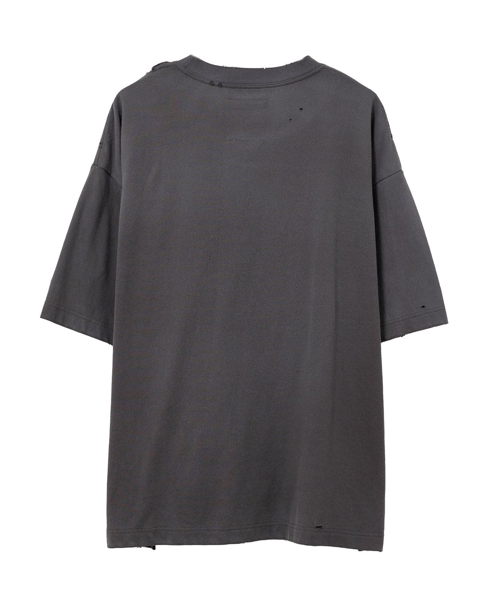 MIHARA YASUHIRO・ミハラヤスヒロ - Tシャツ・カットソー EMBELLISH DISTRESS TEE / BLACK