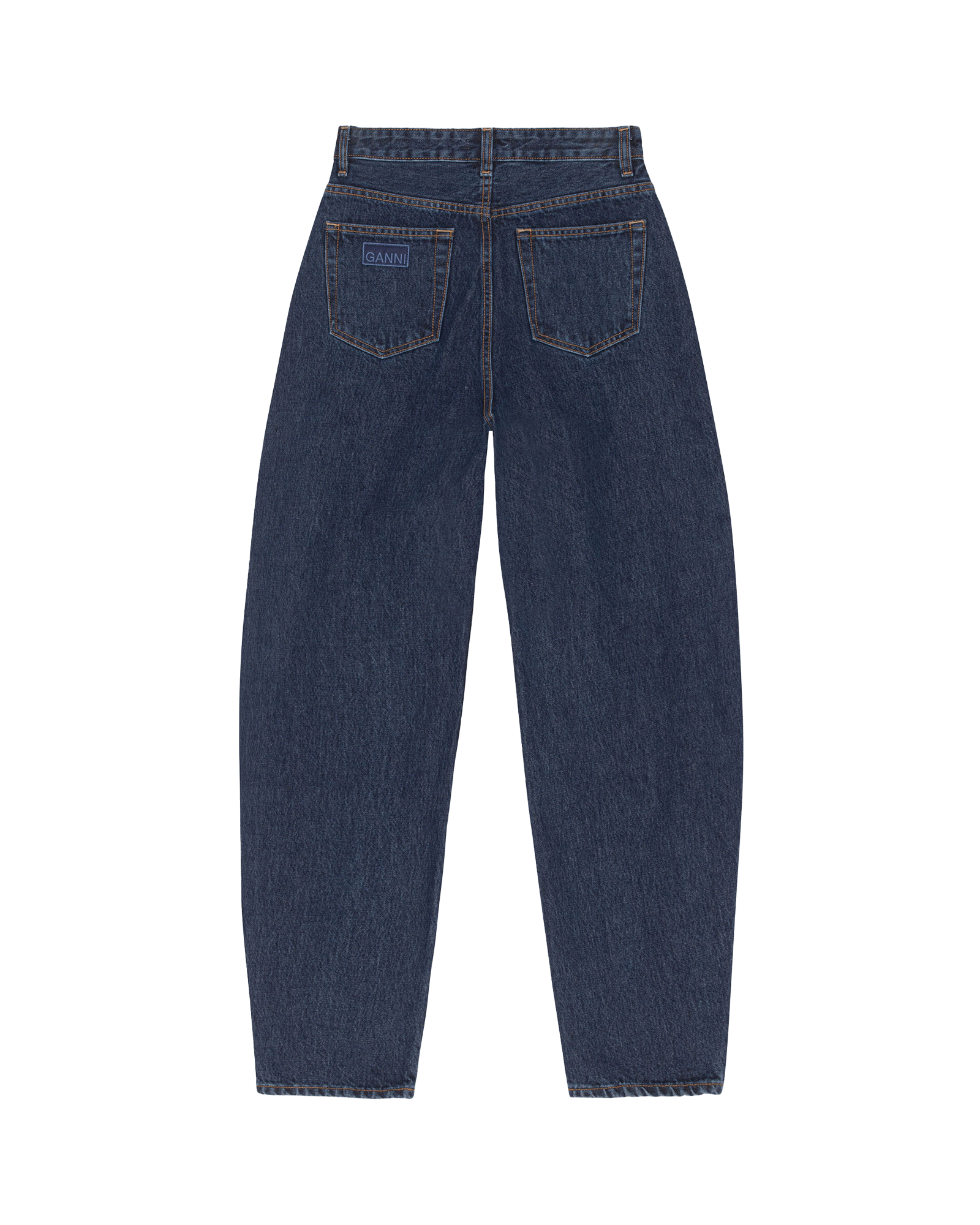 GANNI・ガニー - デニムパンツ RIGID DENIM STARY / DARK BLUE STONE