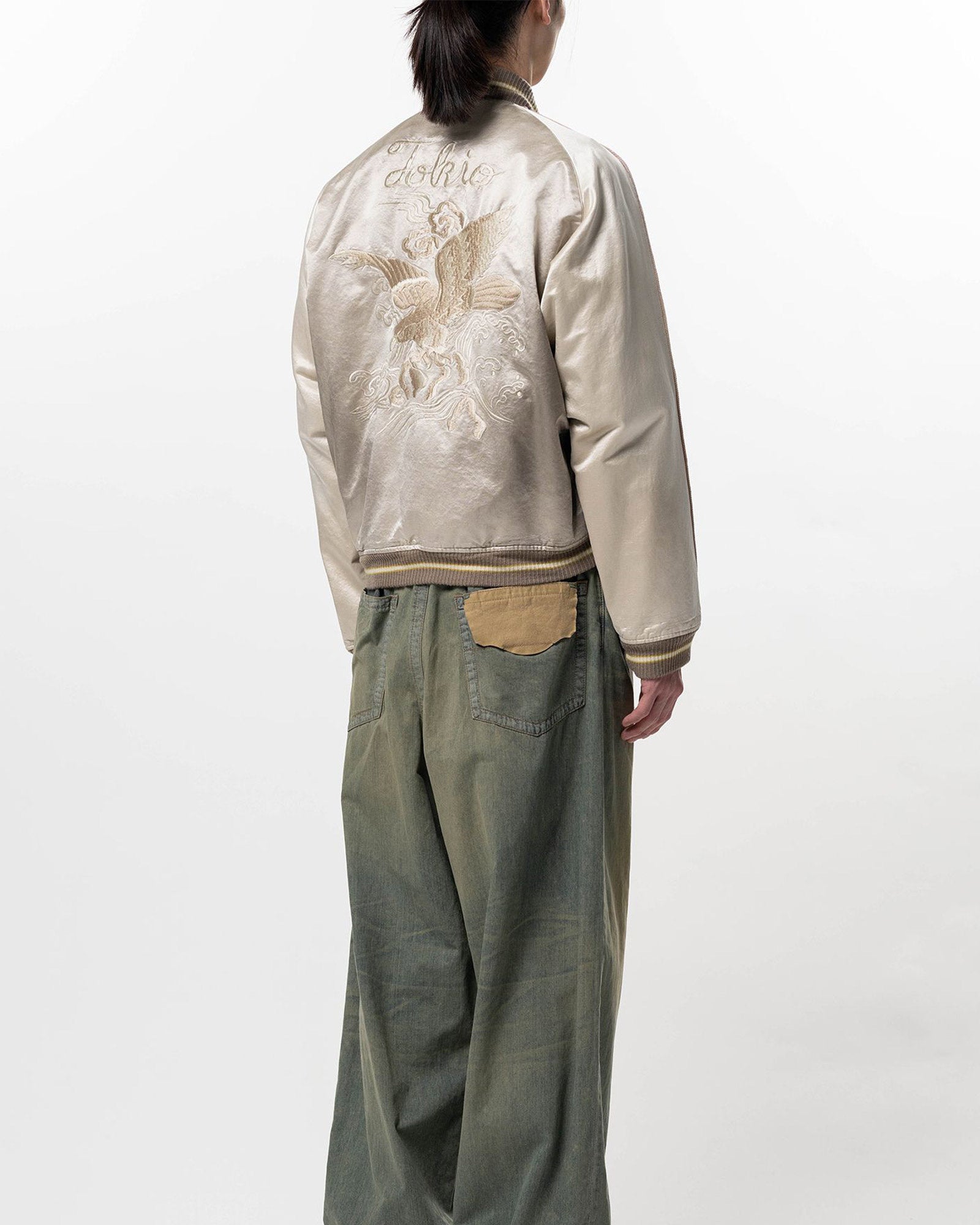 MIHARA YASUHIRO・Yasuhiro Mihara -  "SUN FADED SUKAJAN" / BEIGE