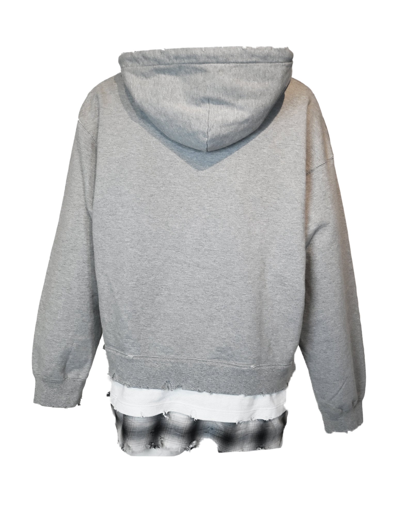 MIHARA YASUHIRO・ミハラヤスヒロ - パーカー・フーディ TRIPLE LAYERED HOODIE / GRAY