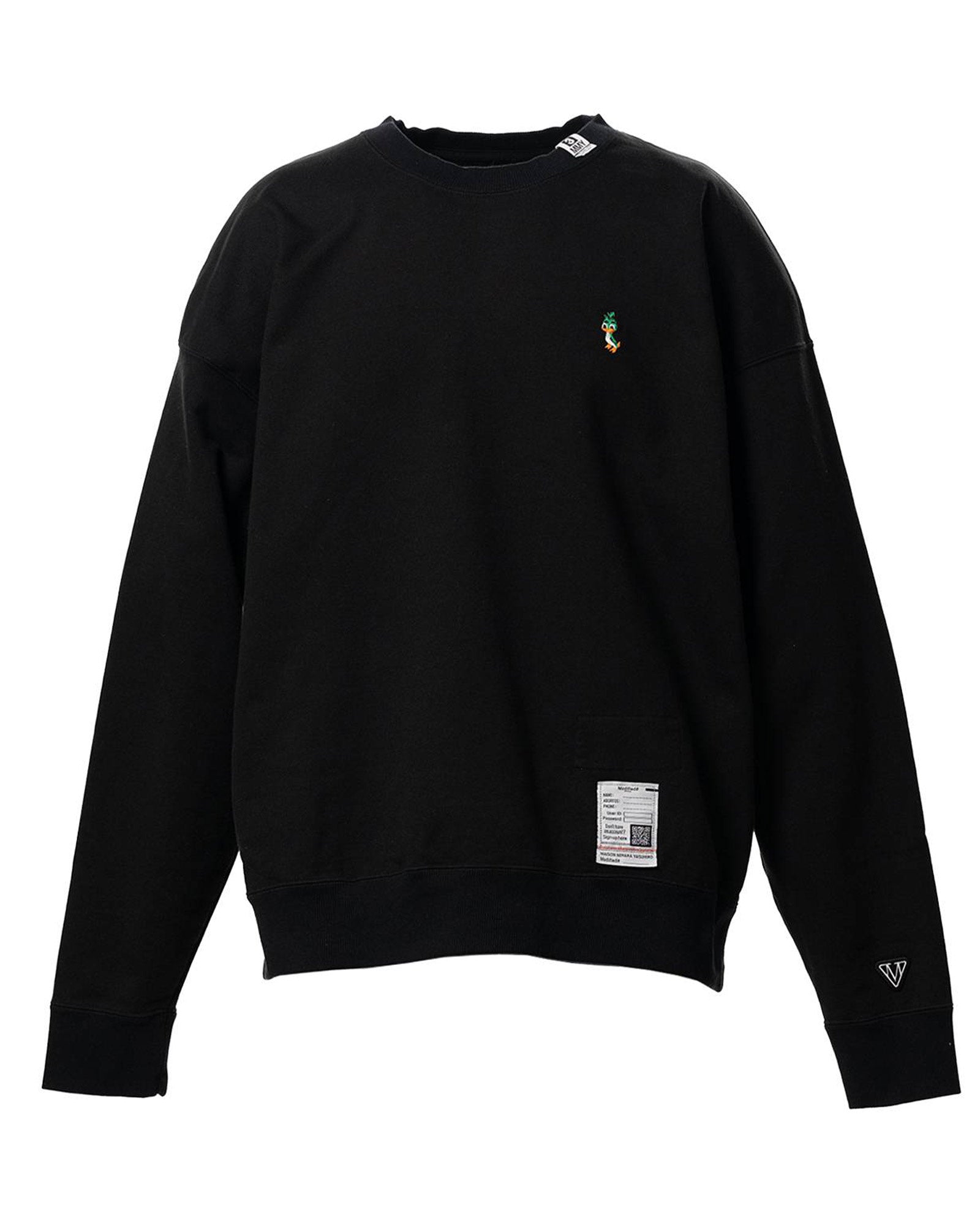 MIHARA YASUHIRO・ミハラヤスヒロ - スウェット LEON EMBROIDERY PO / BLACK