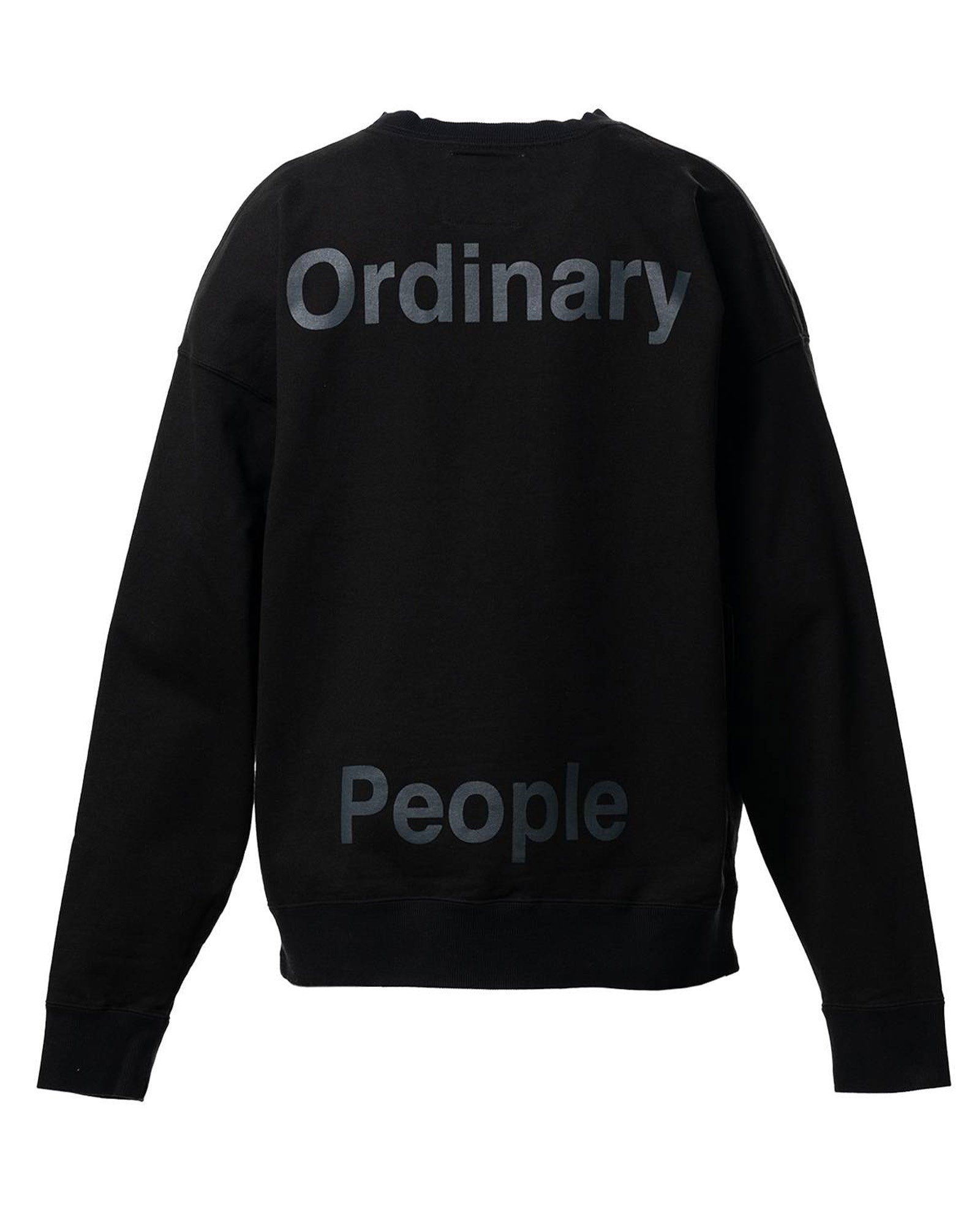 MIHARA YASUHIRO・ミハラヤスヒロ - スウェット LEON EMBROIDERY PO / BLACK