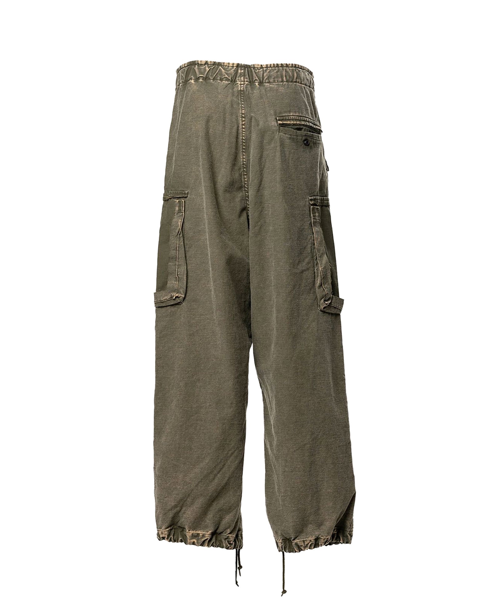 MIHARA YASUHIRO(ミハラヤスヒロ) 26SS CARGO TROUSERS / DK.GREEN