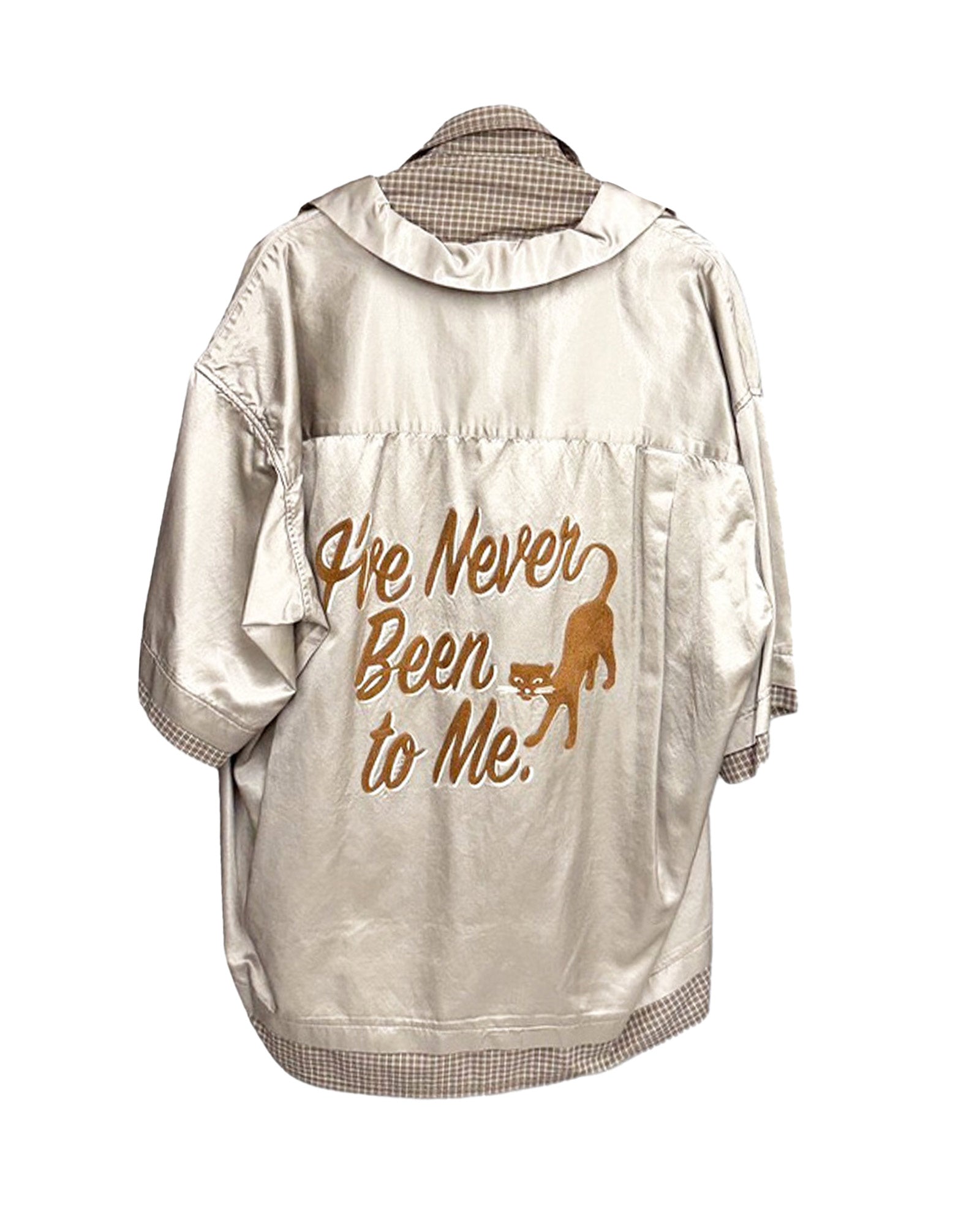 MIHARA YASUHIRO・ミハラヤスヒロ - シャツ W-LAYERED H/S SHIRTS / BEIGE