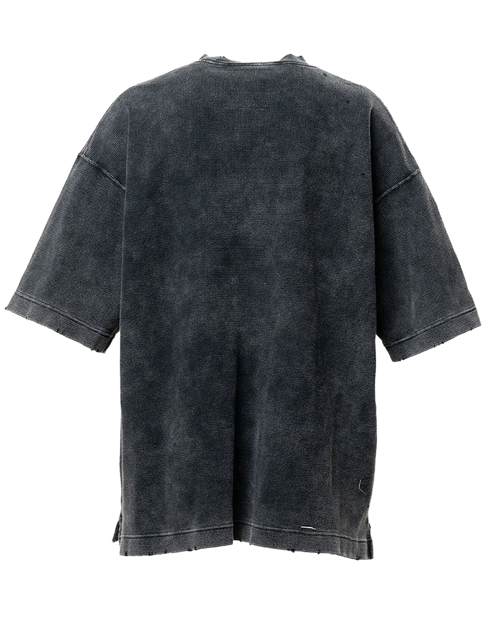 MIHARA YASUHIRO・ミハラヤスヒロ - トップス BLEACHED TEE / BLACK