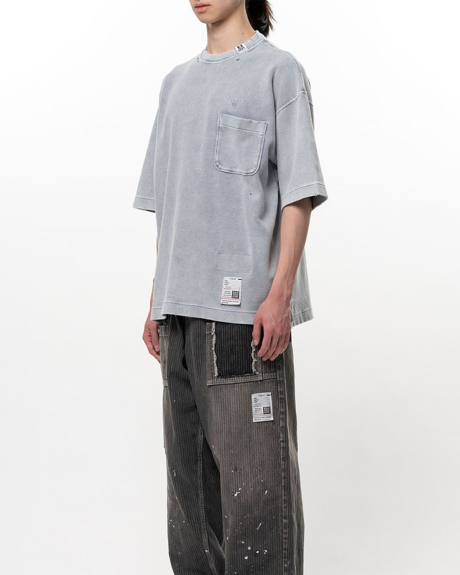 MIHARA YASUHIRO(ミハラヤスヒロ) 26SS BLEACHED TEE / GRAY | Detail