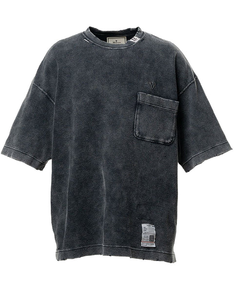 MIHARA YASUHIRO(ミハラヤスヒロ) 26SS BLEACHED TEE / BLACK | Detail