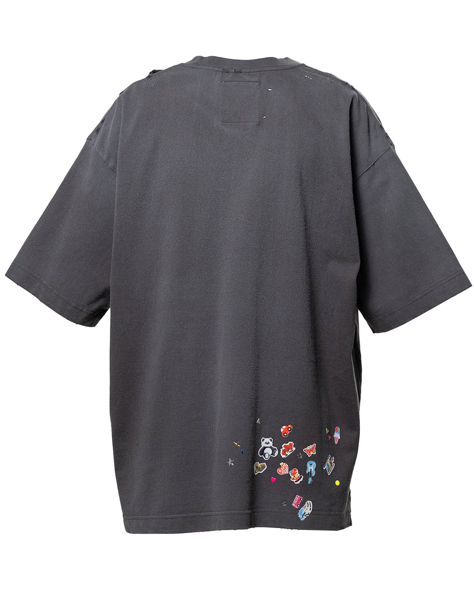 MIHARA YASUHIRO(ミハラヤスヒロ) 26SS KIDS STICKER TEE / BLACK
