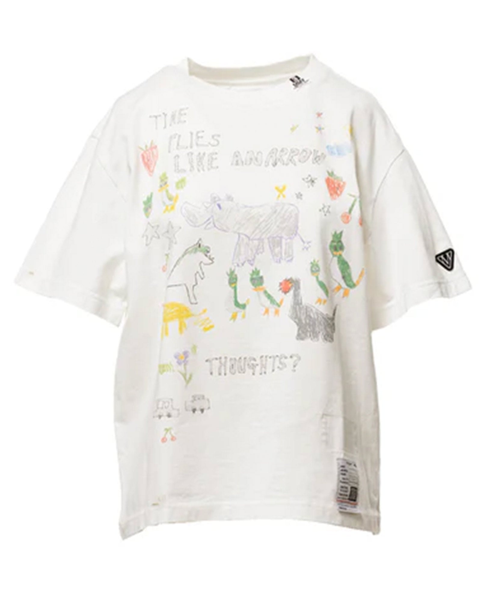 KIDS DOODLE TEE / WHITE