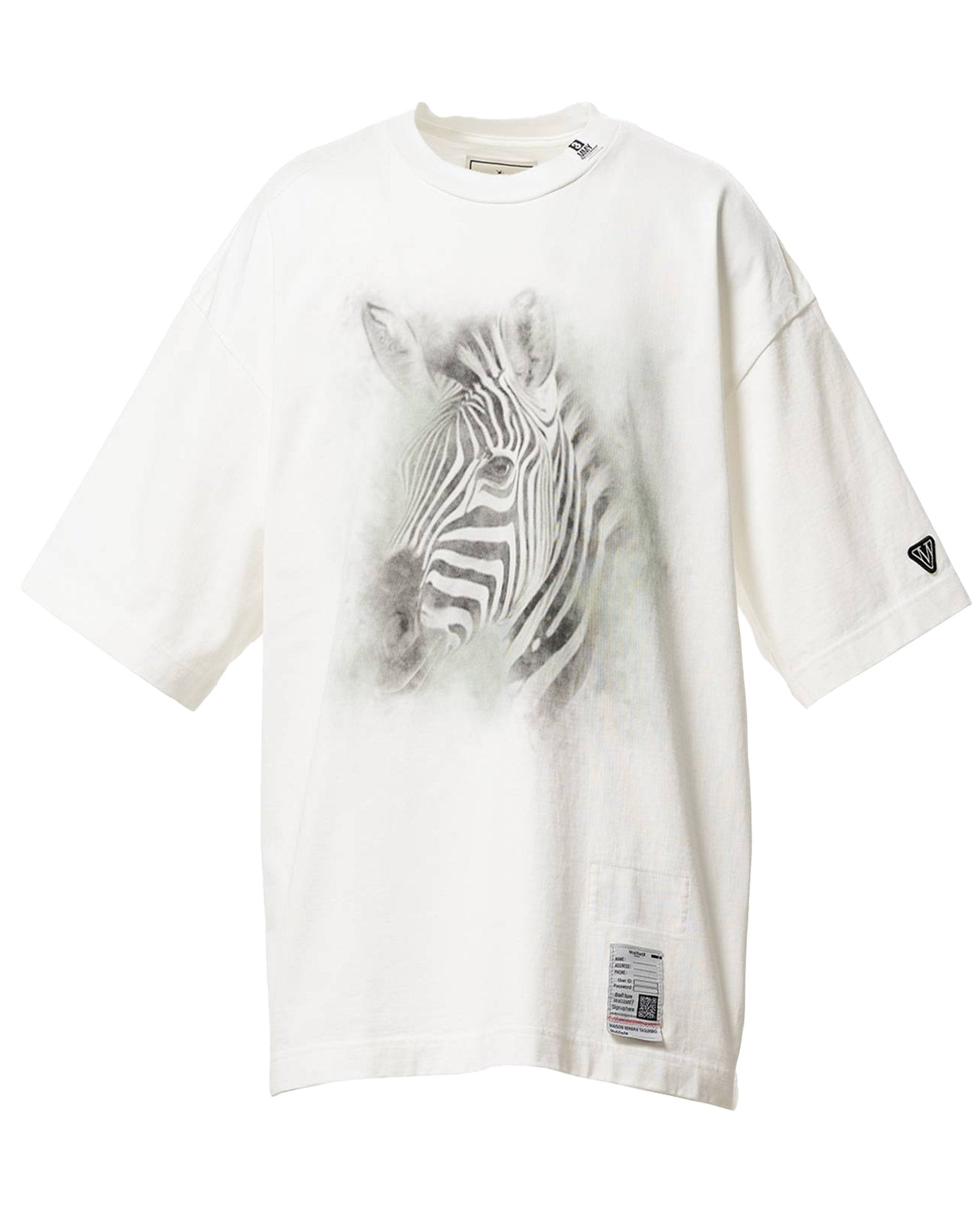 MIHARA YASUHIRO・ミハラヤスヒロ -  HORSE PRINTED TEE / WHITE