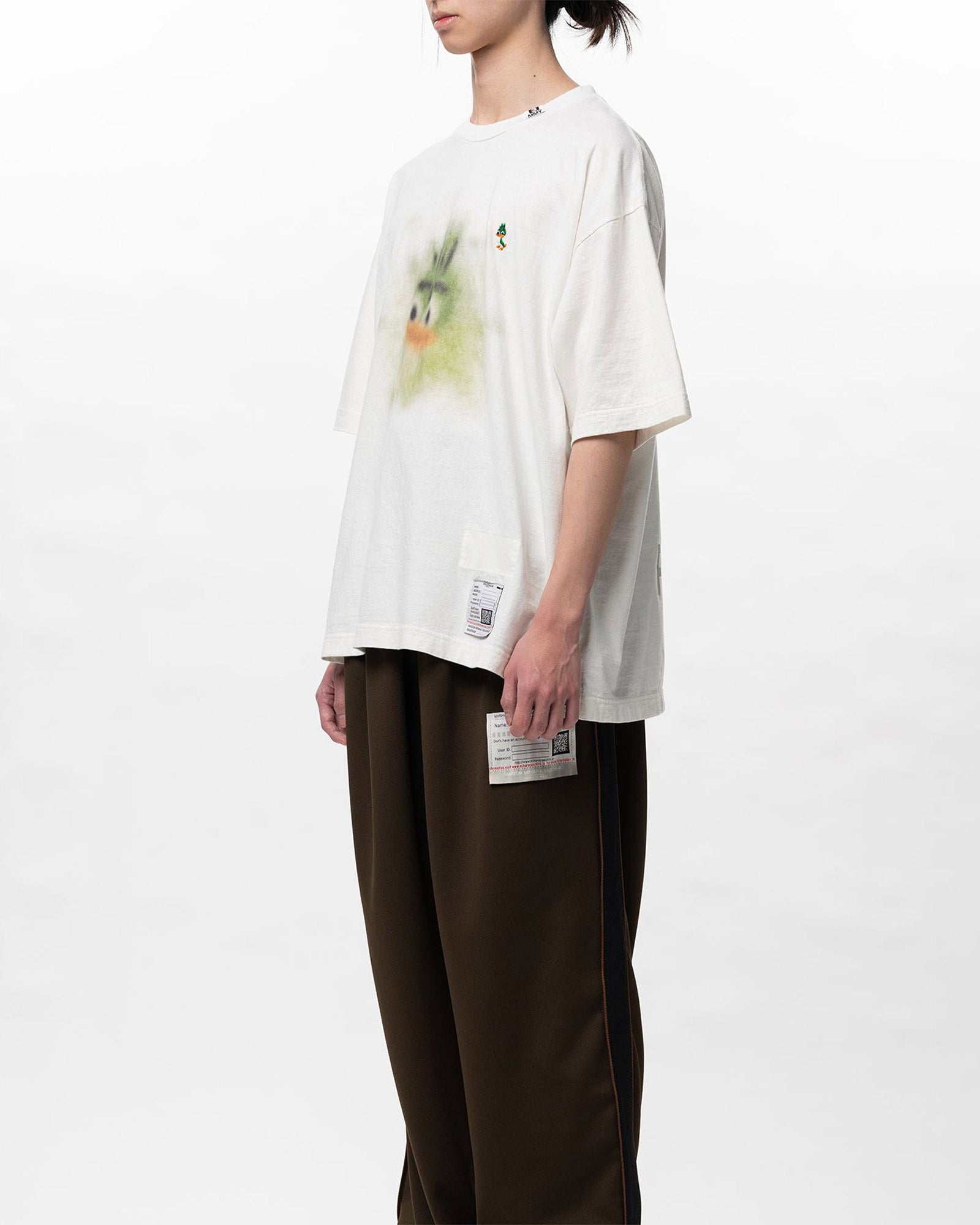 MIHARA YASUHIRO(ミハラヤスヒロ) 26SS LEON PRINTED TEE / WHITE 