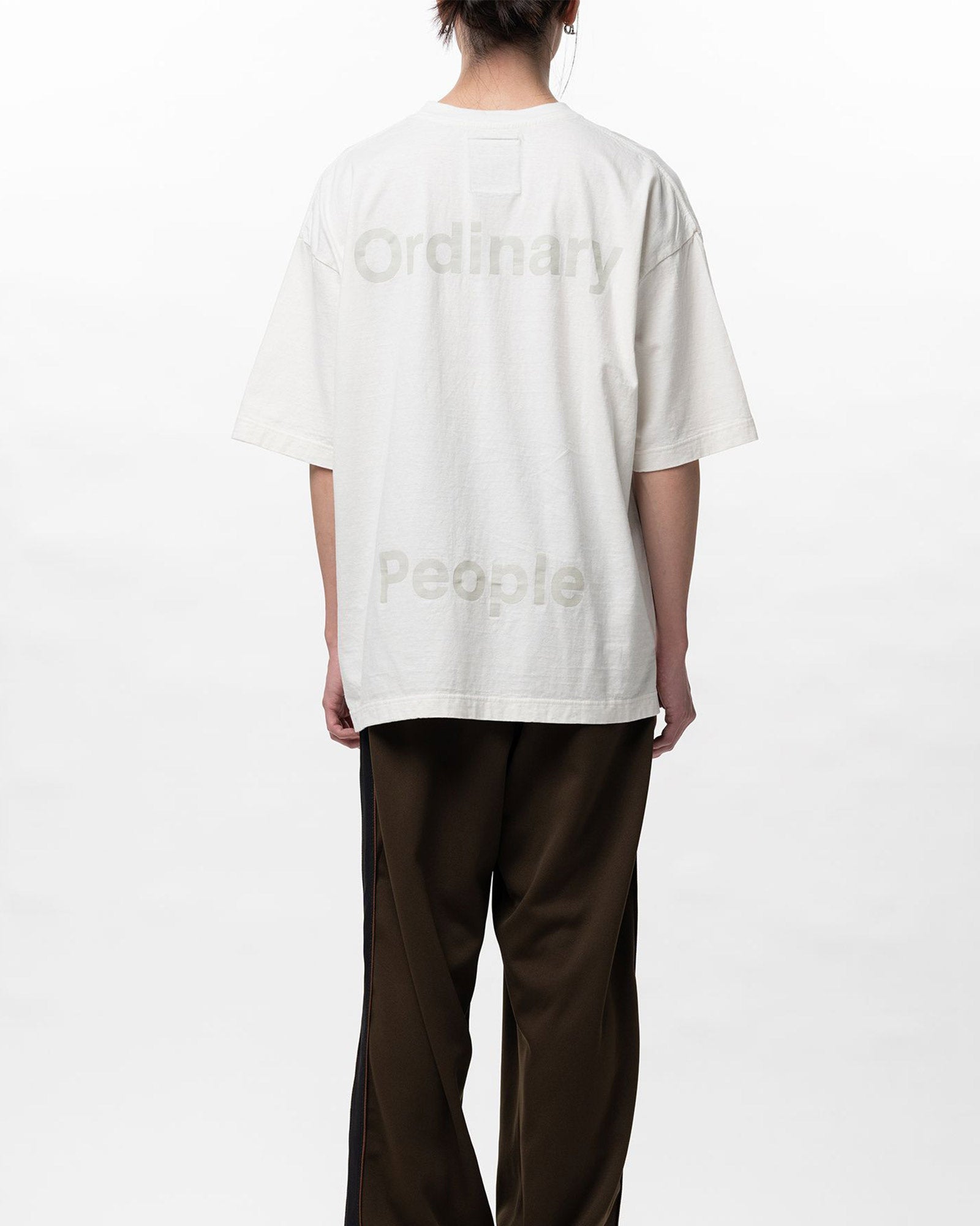 MIHARA YASUHIRO(ミハラヤスヒロ) 26SS LEON PRINTED TEE / WHITE