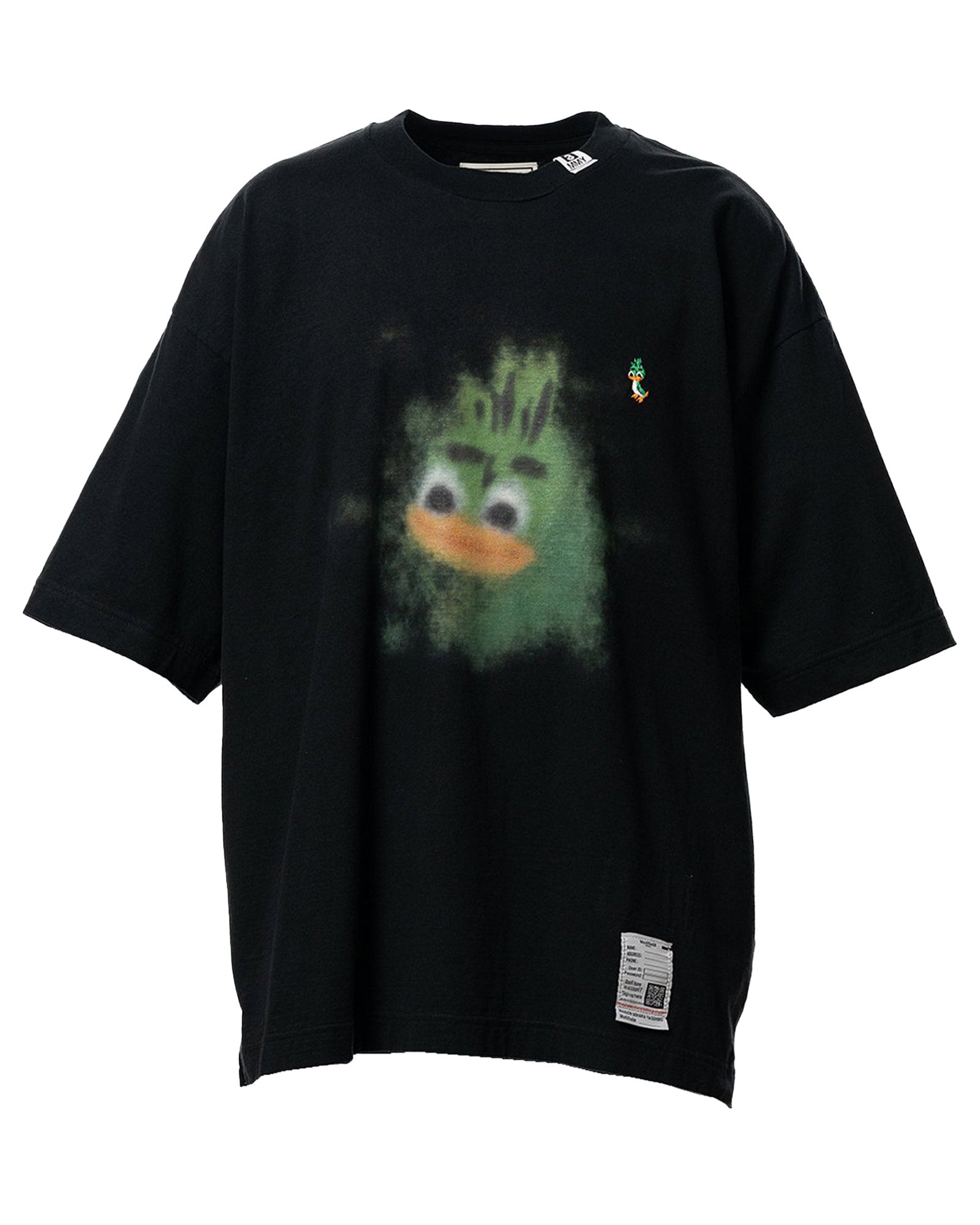 MIHARA YASUHIRO・ミハラヤスヒロ -  LEON PRINTED TEE / BLACK