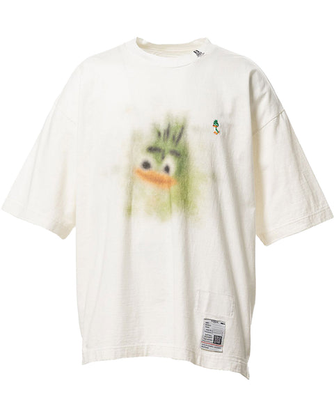 MIHARA YASUHIRO(ミハラヤスヒロ) 26SS LEON PRINTED TEE / WHITE