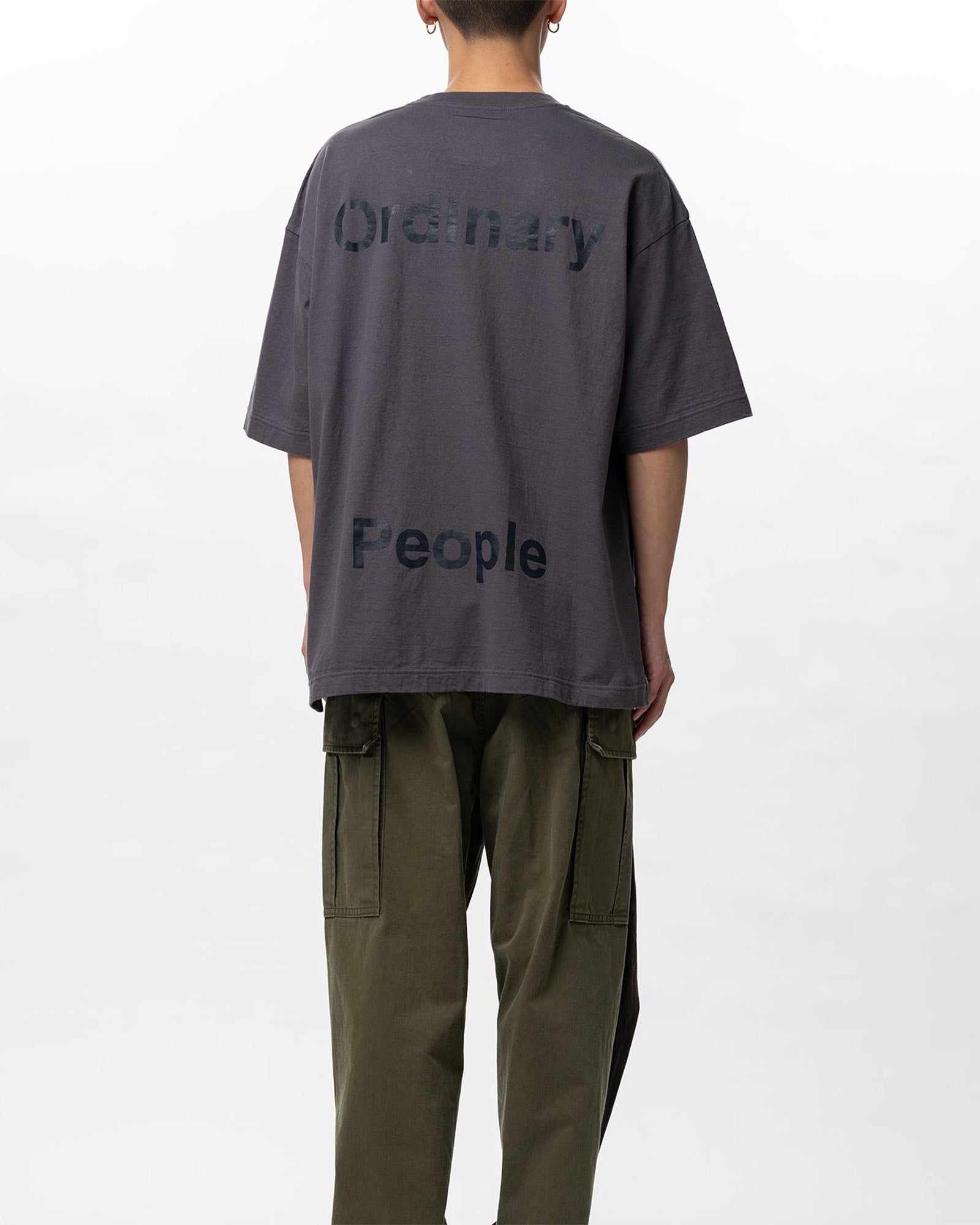 MIHARA YASUHIRO(ミハラヤスヒロ) 26SS LEON KIDS DOODLE TEE / BLACK
