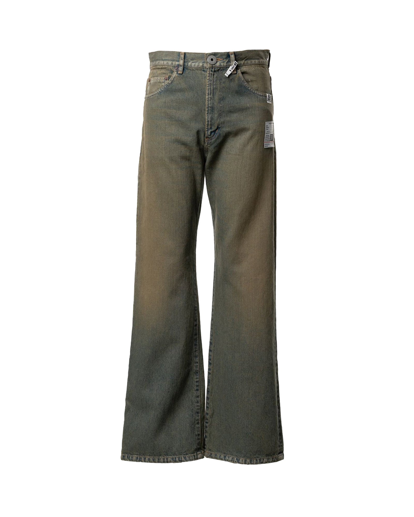 MIHARA YASUHIRO・ミハラヤスヒロ - デニムパンツ FLARE TAPERED JEANS / LT.BLUE