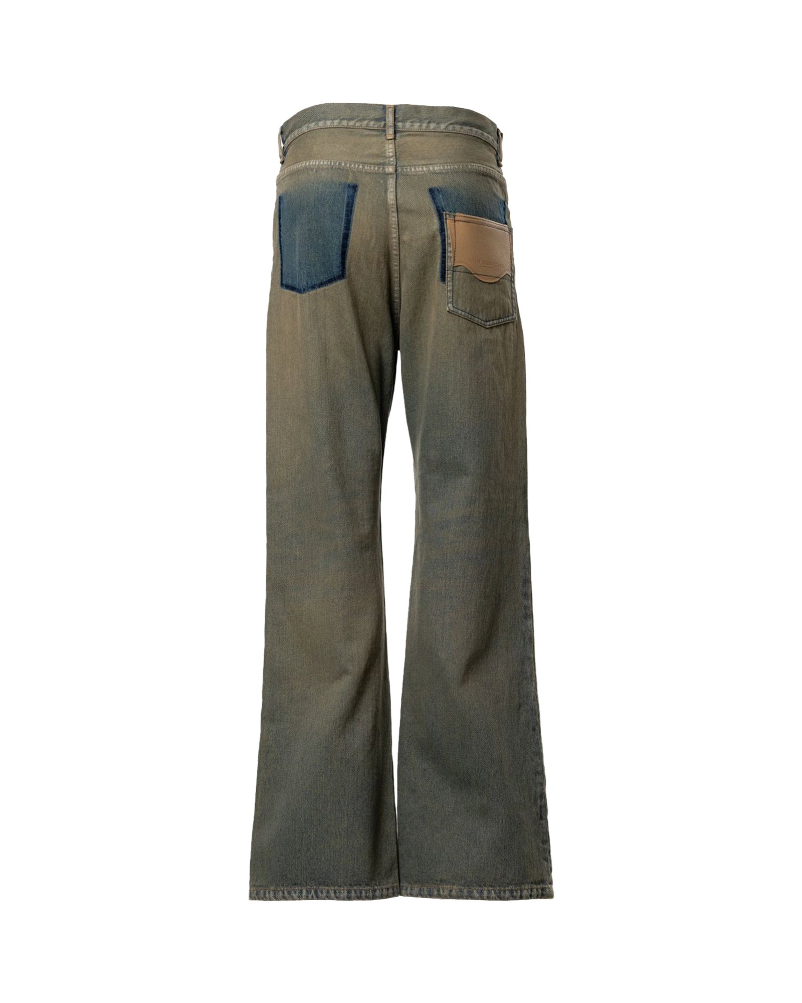 MIHARA YASUHIRO・ミハラヤスヒロ - デニムパンツ FLARE TAPERED JEANS / LT.BLUE