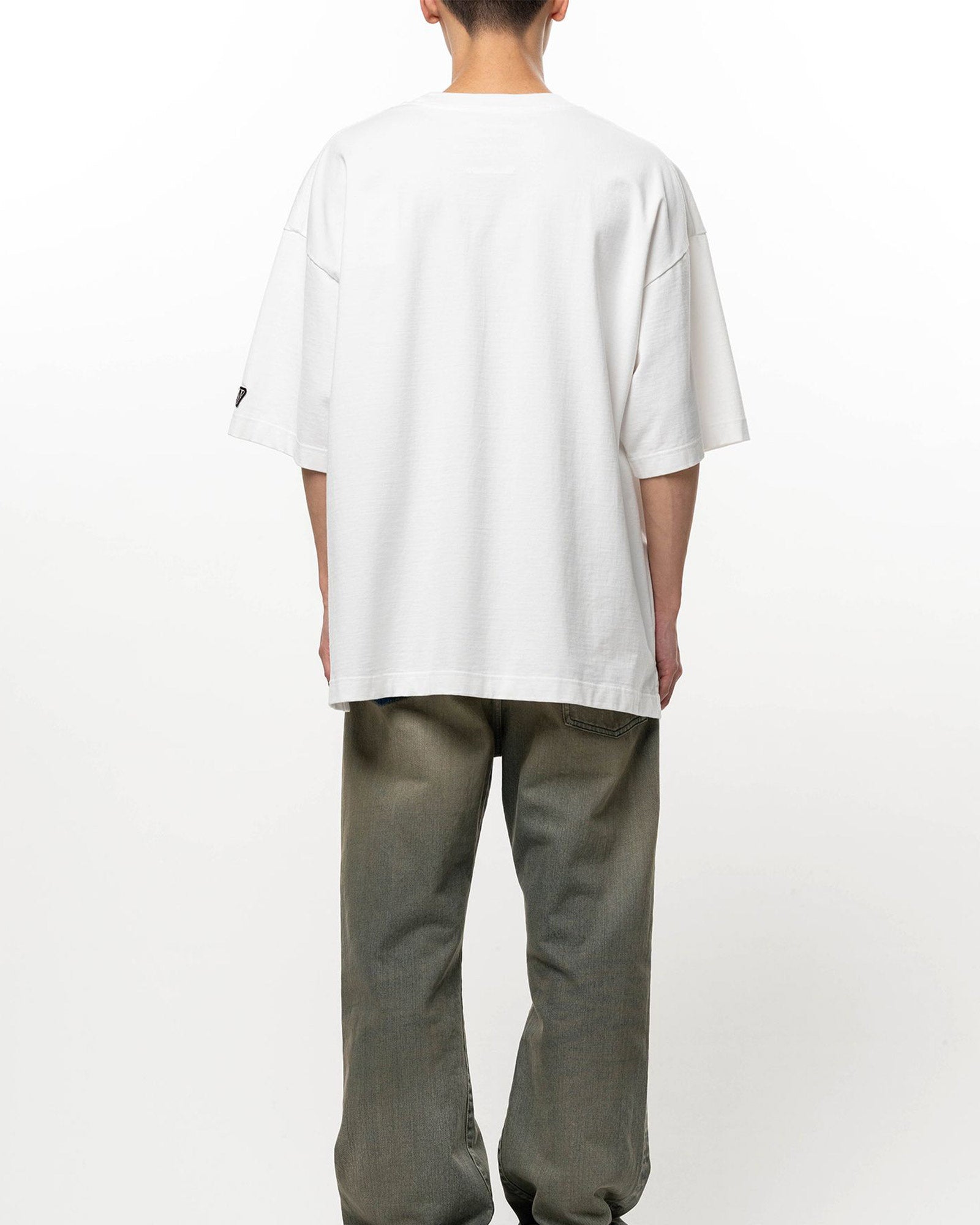 MIHARA YASUHIRO・ミハラヤスヒロ - Tシャツ・カットソー DON'T TAG ME FLOCKY TEE / WHITE