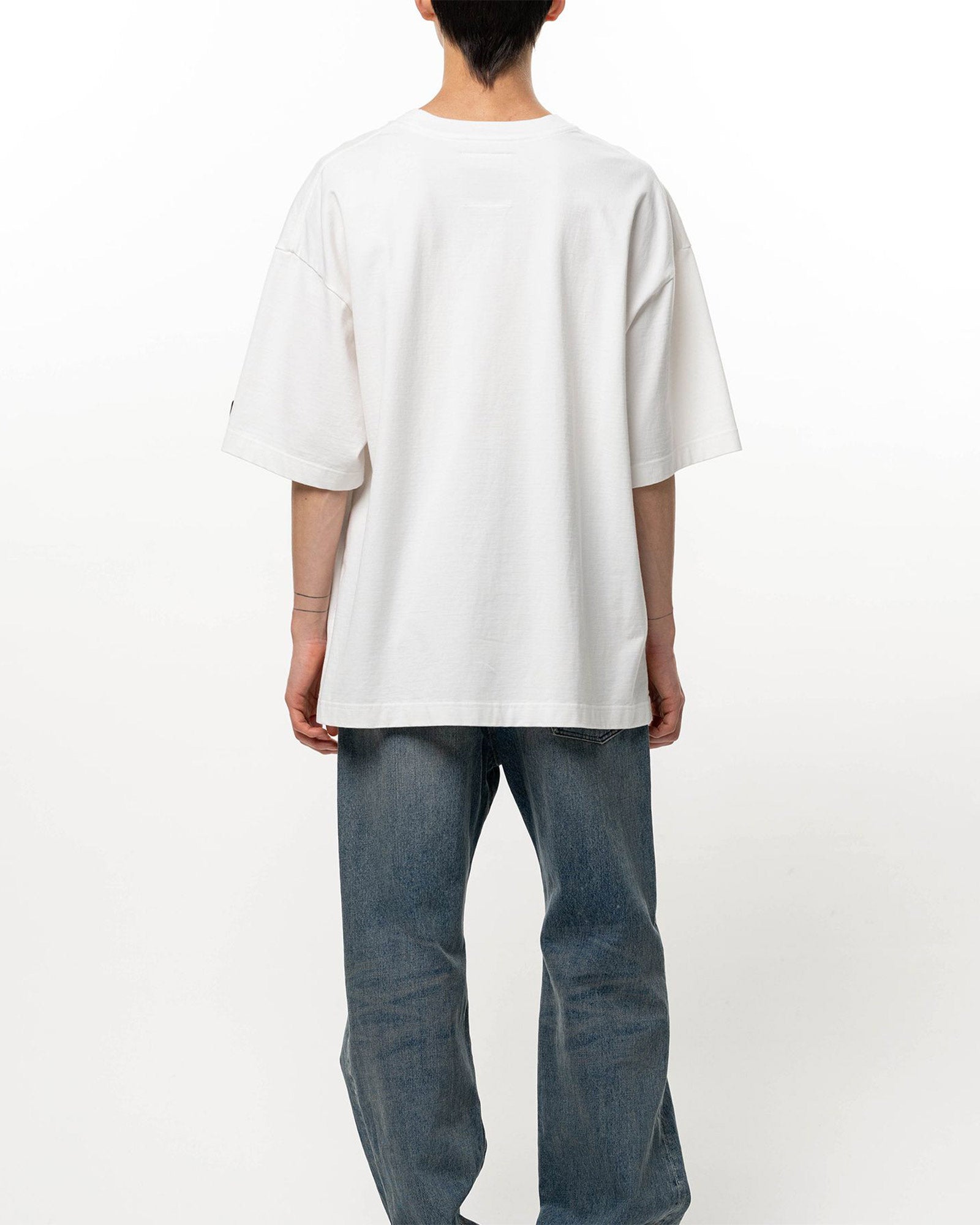 MIHARA YASUHIRO・ミハラヤスヒロ - Tシャツ・カットソー CAT PRINTED TEE / WHITE