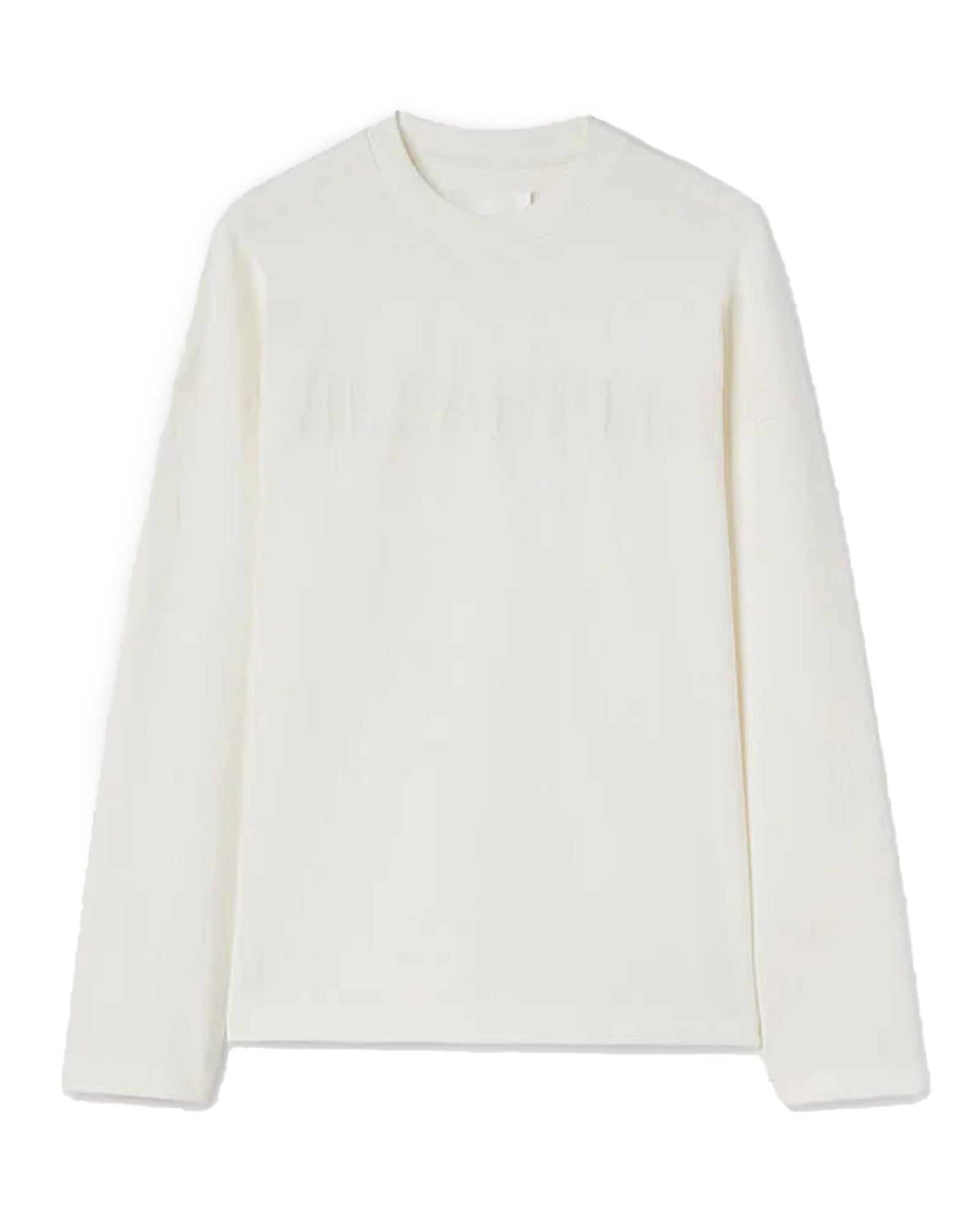JIL SANDER・ジルサンダー - L/S Tシャツ T-SHIRT CN LS  / PORCELAIN