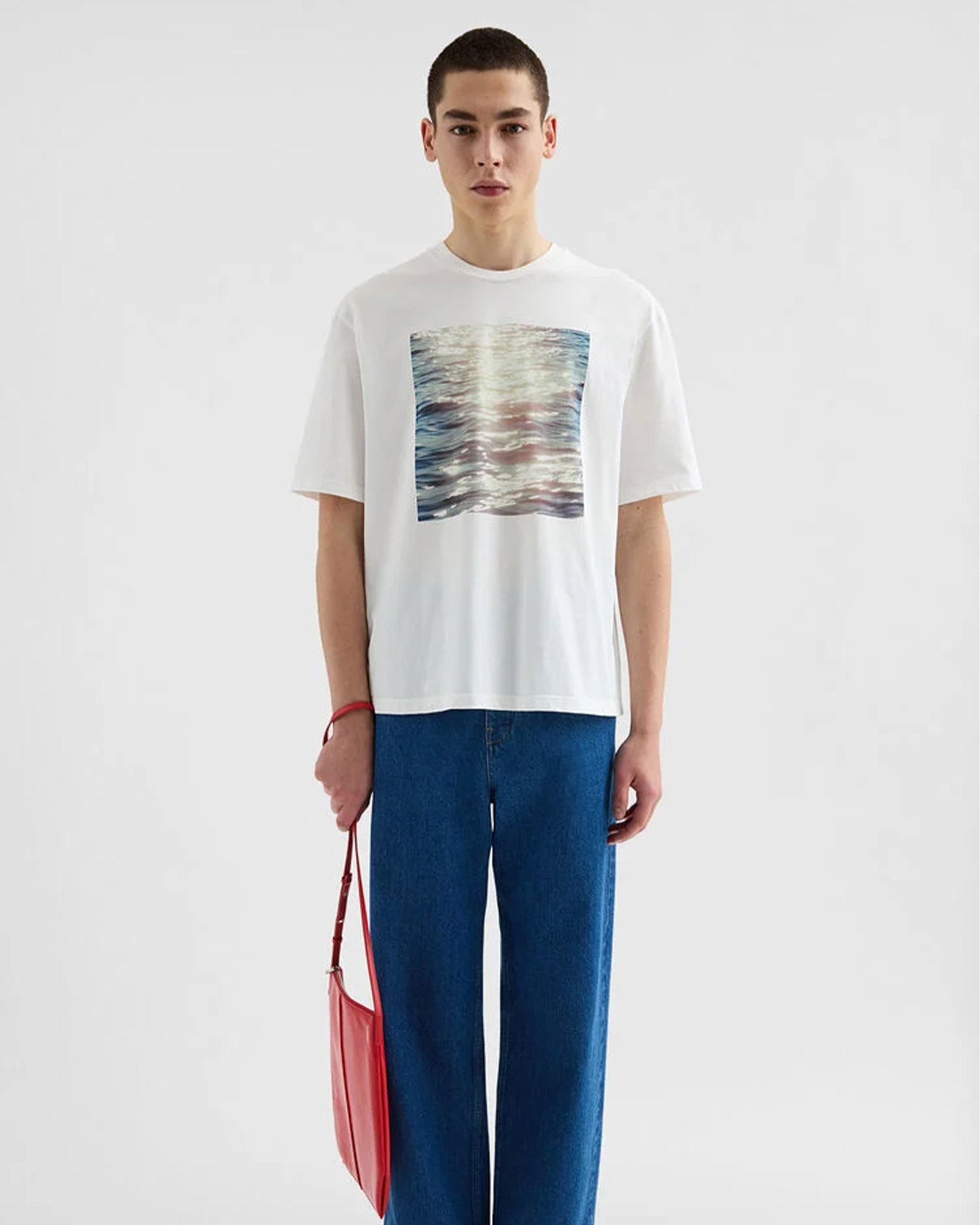 JIL SANDER ジルサンダー 19SS ノースリーブトップス JSPO707063 ネイビー×ホワイト 36 JIL SANDER（ジルサンダー） タンクトップ ノースリーブ バルーン