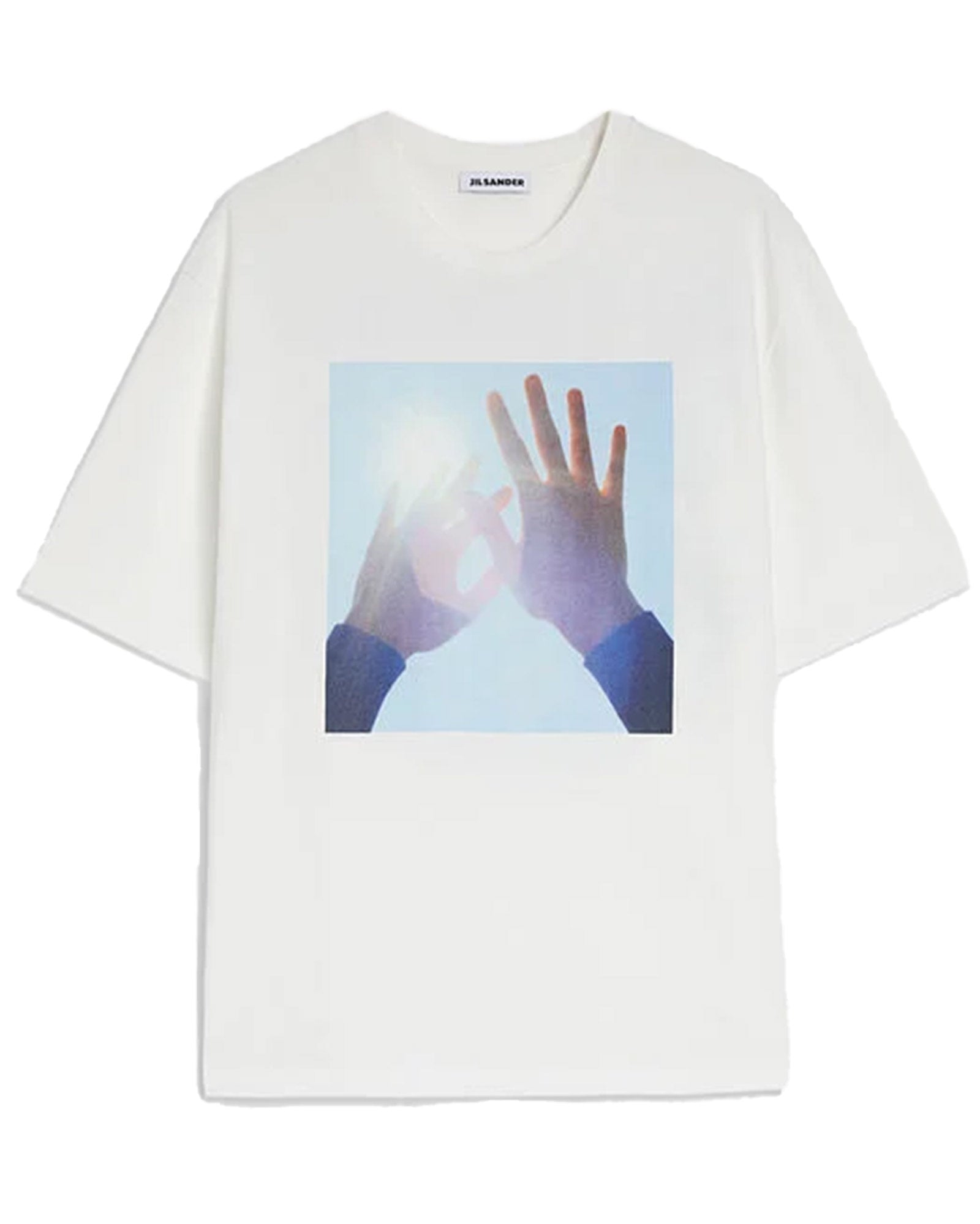 吉尔·桑达・吉尔·桑德 -  T-SHIRT CN SS PNT