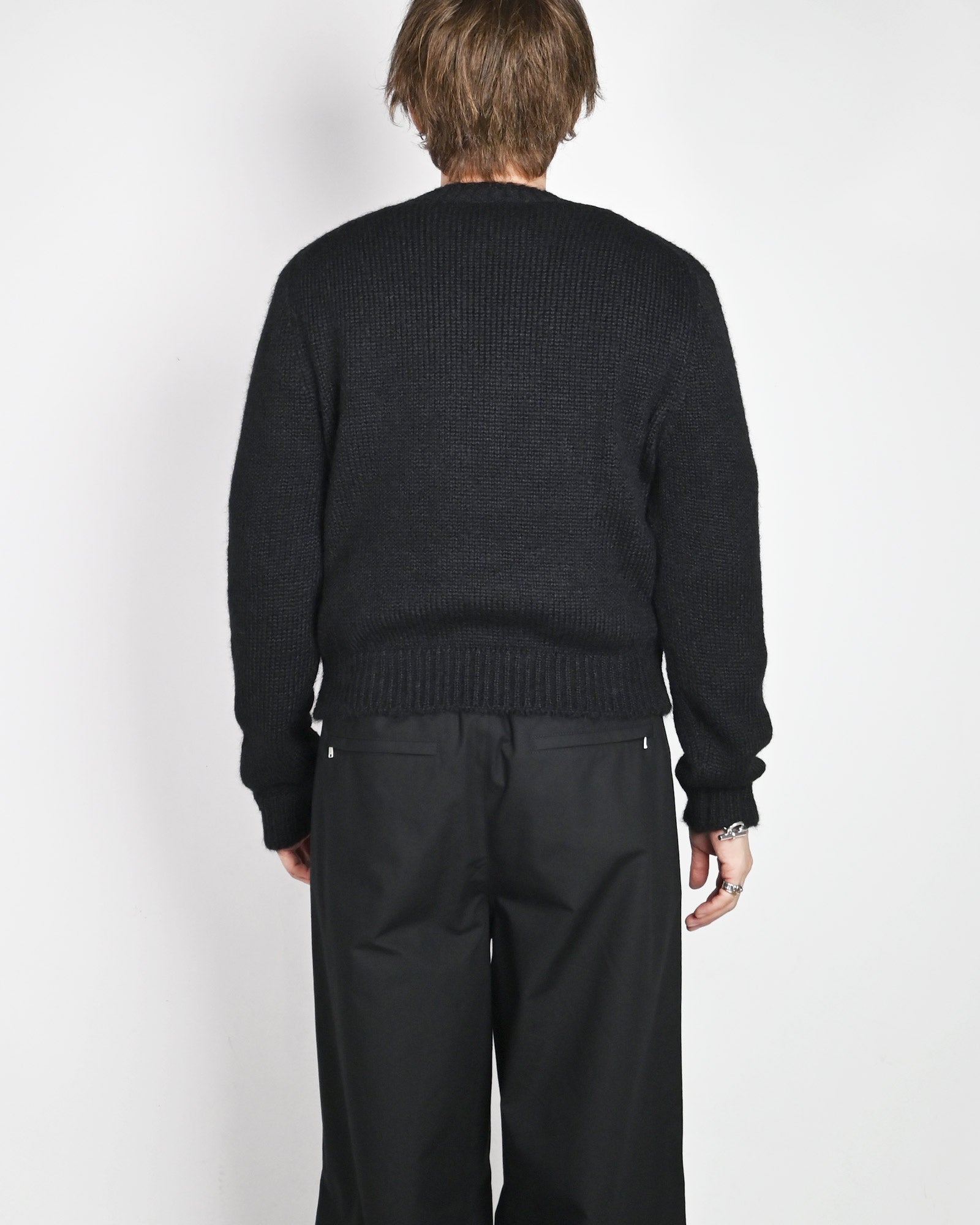 JIL SANDER・ジルサンダー - ニット・セーター 0017-KNITWEAR / BLACK 002
