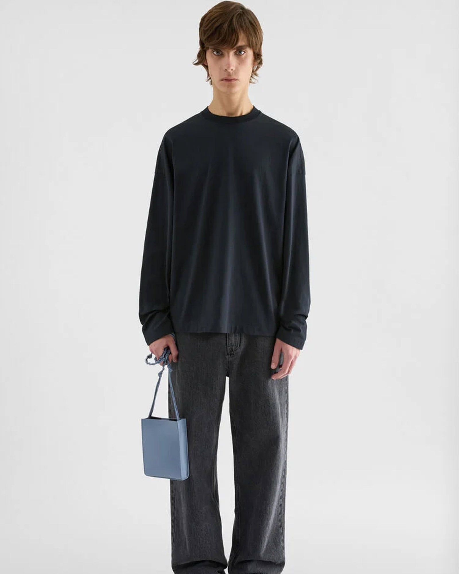 JIL SANDER・Jil Sander -  L/S T-SHIRTS / BLACK
