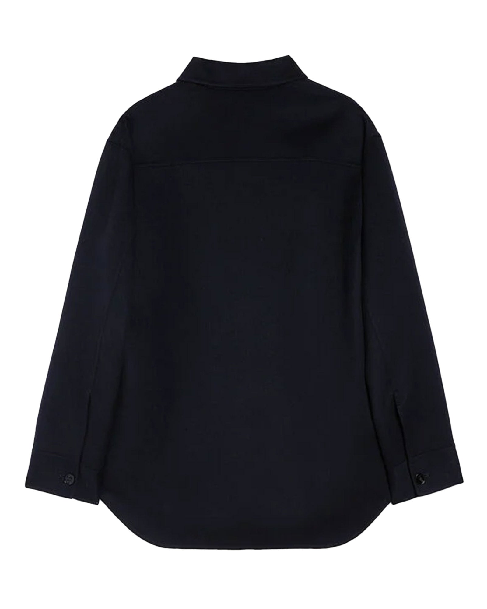 JIL SANDER・Jil Sander -  WOOL OVERSHIRT / BLACK