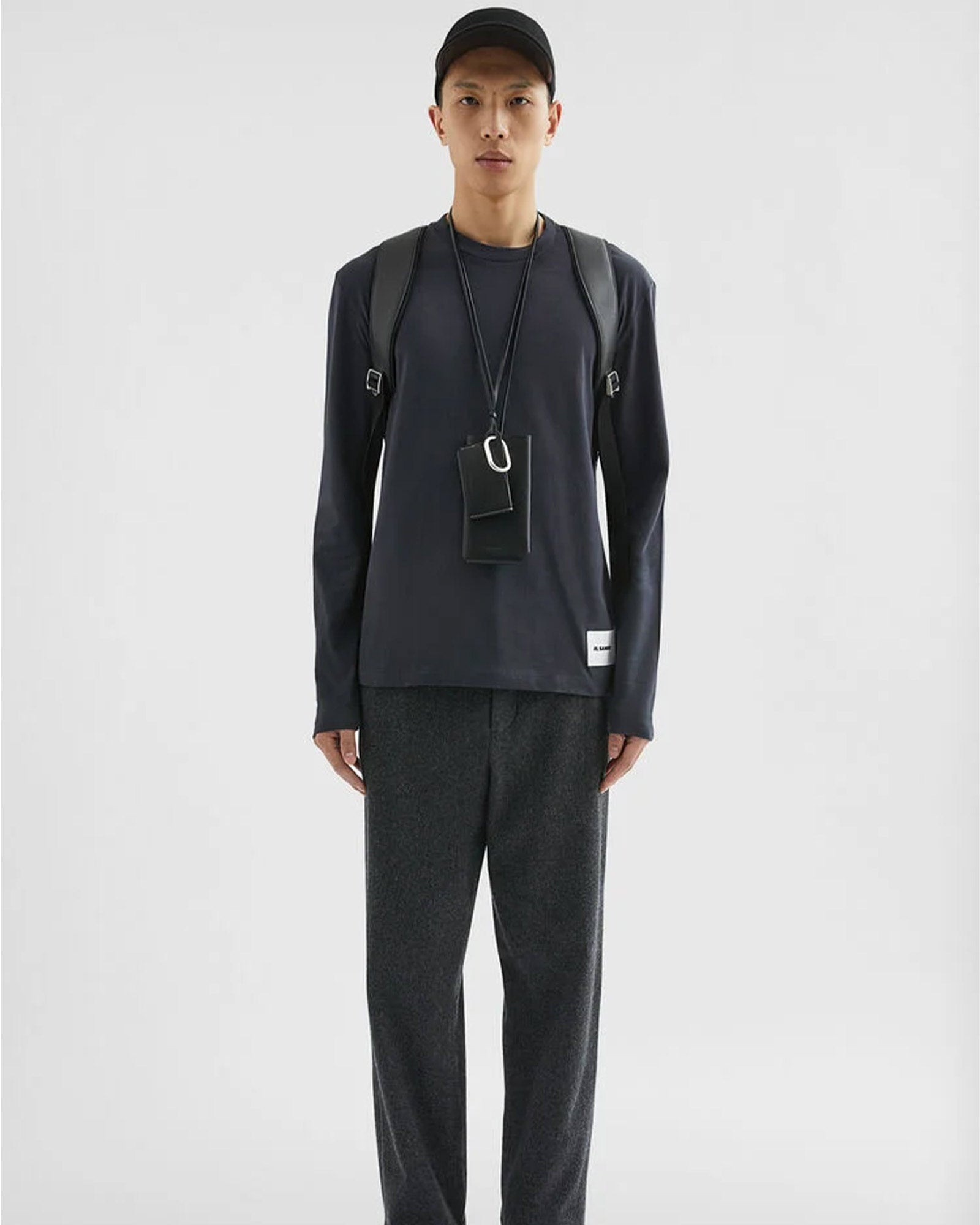 JIL SANDER・ジルサンダー - L/S Tシャツ T-SHIRT LS 3 PACK / MULTI