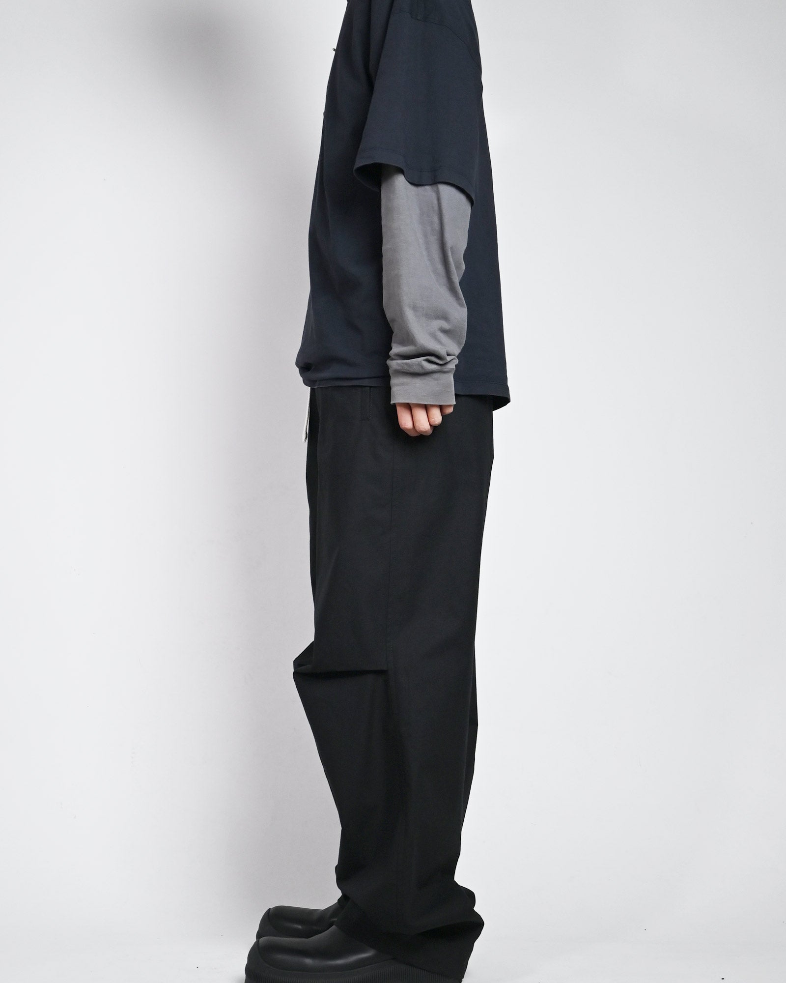 JIL SANDER ＋・ジルサンダープラス - トラウザーズ TROUSER 268 EMB / BLACK