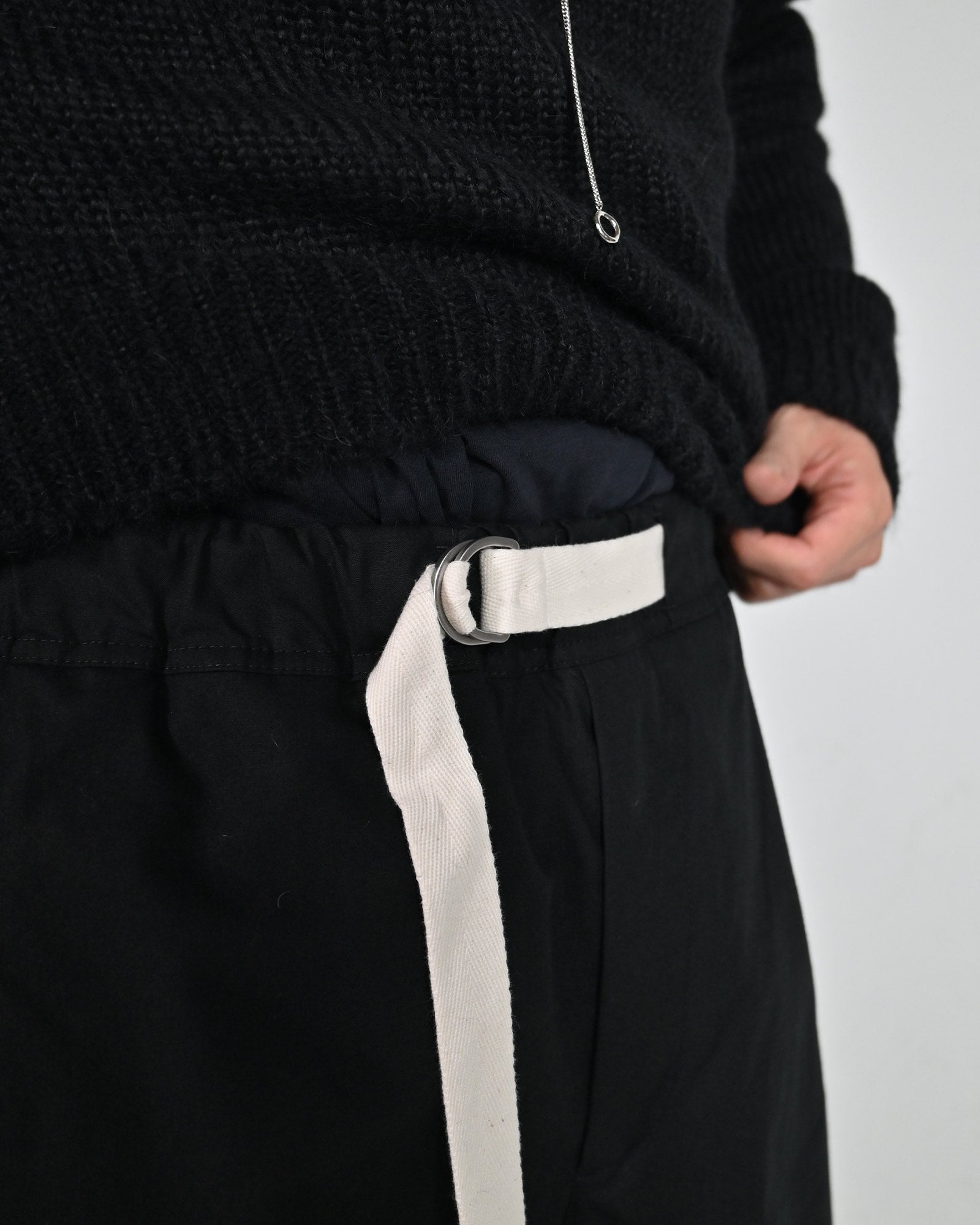 JIL SANDER ＋・ジルサンダープラス - トラウザーズ TROUSER 268 EMB / BLACK