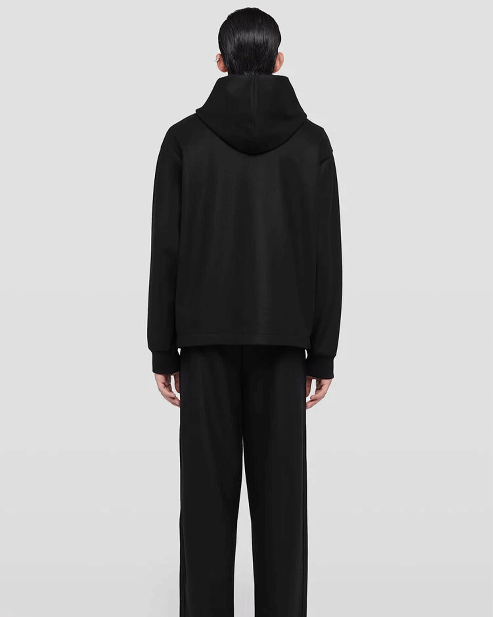 JIL SANDER・Jil Sander -  SWEATSHIRT W/HOODIE / BLACK