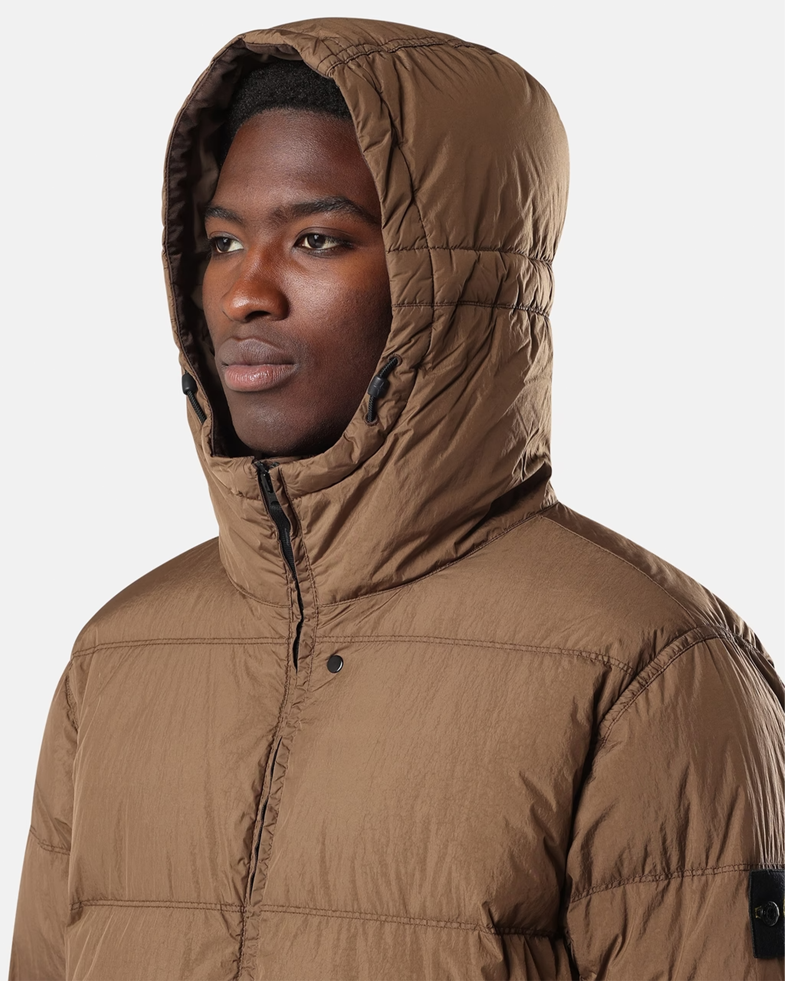 STONE ISLAND・stone island -  "CRINKLE REPS NY JACKET 26AW-4100037" / UMBER