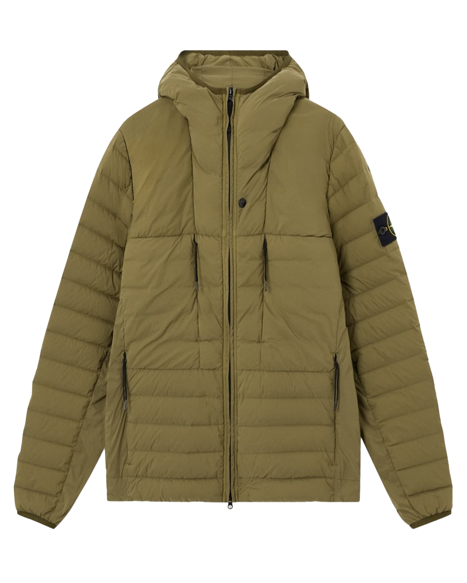 STONE ISLAND・ストーンアイランド - ダウンジャケット "SEAMLESS TUNNEL NYLON DOWN-TC JACKET 26AW-4100107" / MILITARY GREEN
