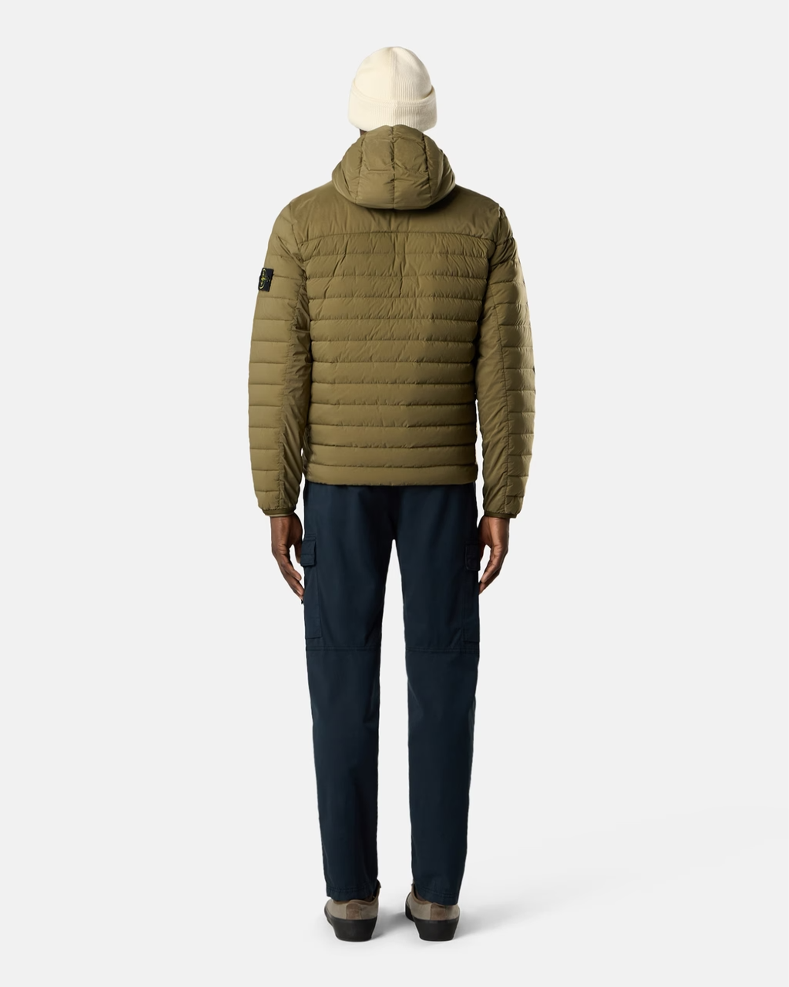 STONE ISLAND・ストーンアイランド - ダウンジャケット "SEAMLESS TUNNEL NYLON DOWN-TC JACKET 26AW-4100107" / MILITARY GREEN